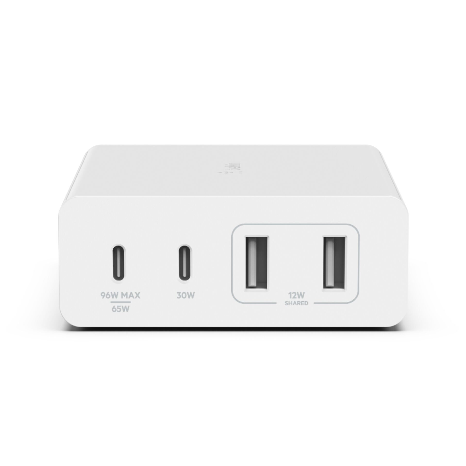 Belkin Charger 108W 4-Port GaN, 2xUSB-C 2xUSB-A  WCH010vfWH