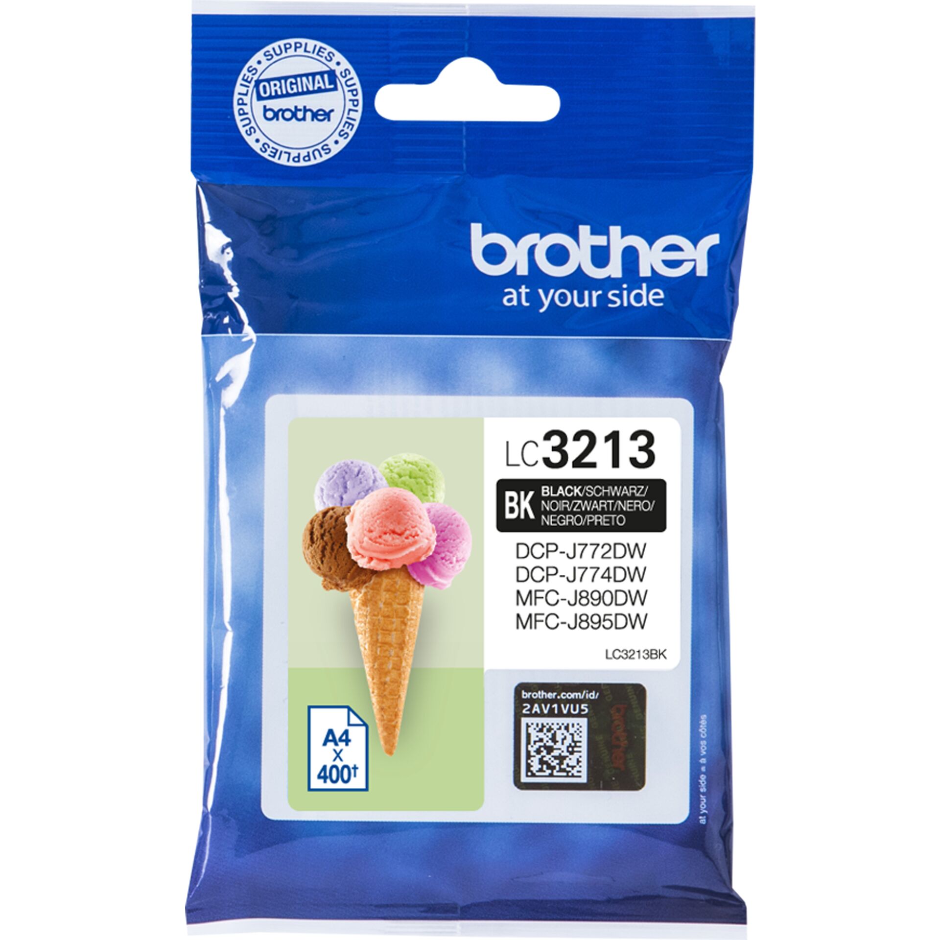 Brother LC-3213 BK nero