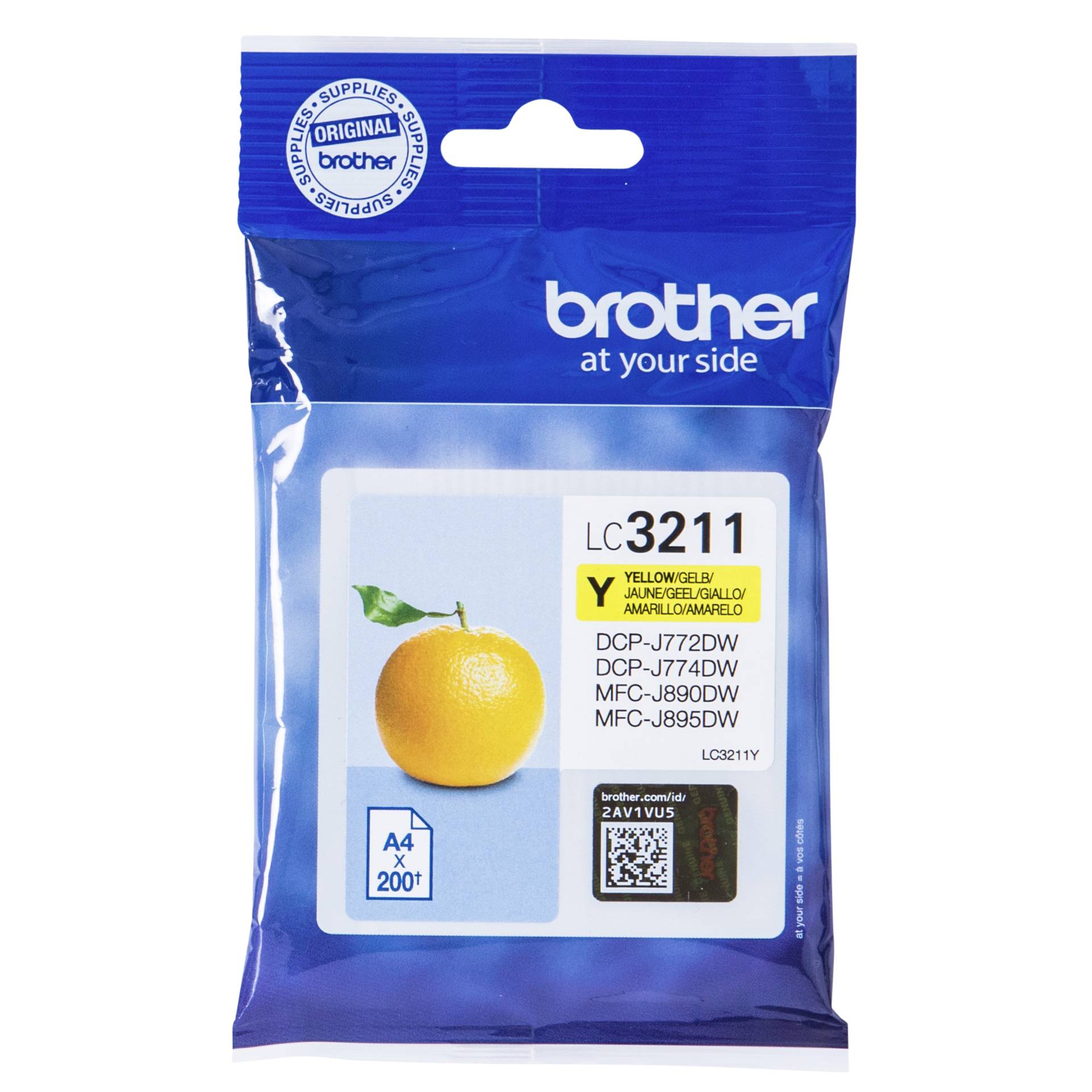 Brother LC-3211 Y giallo