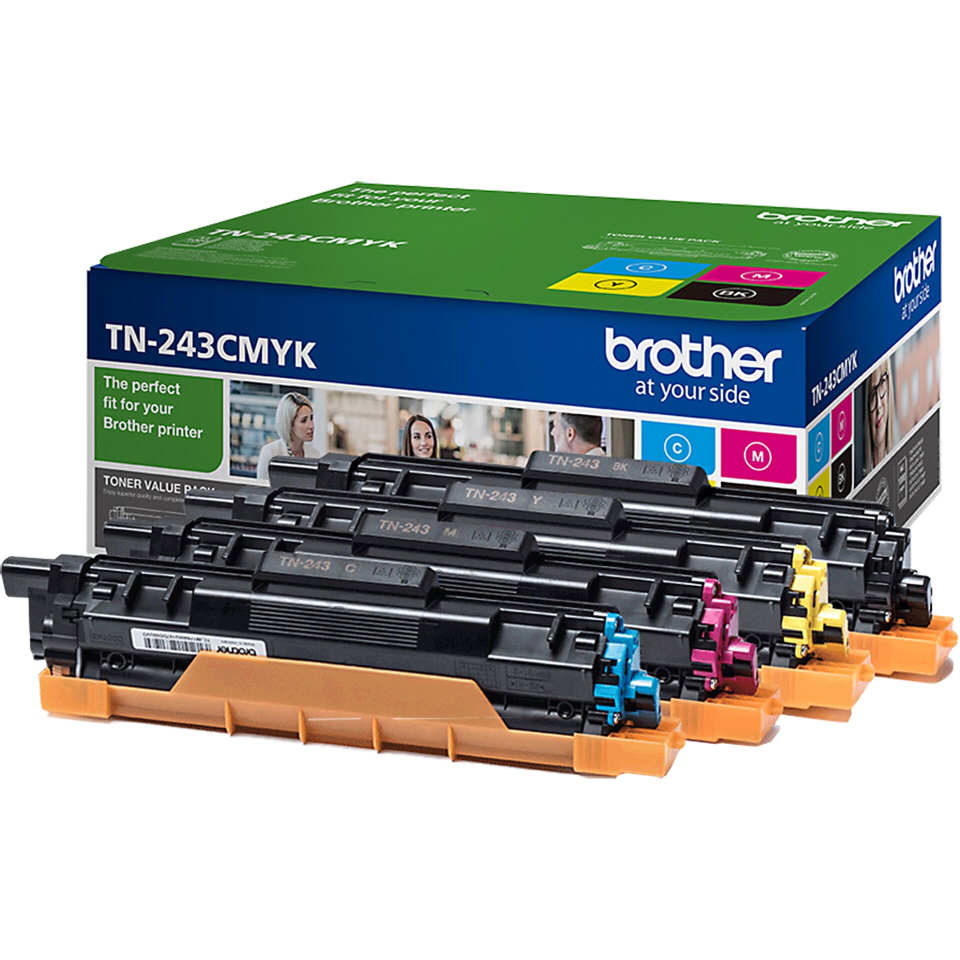 Brother TN-243 CMYK Toner Value Pack