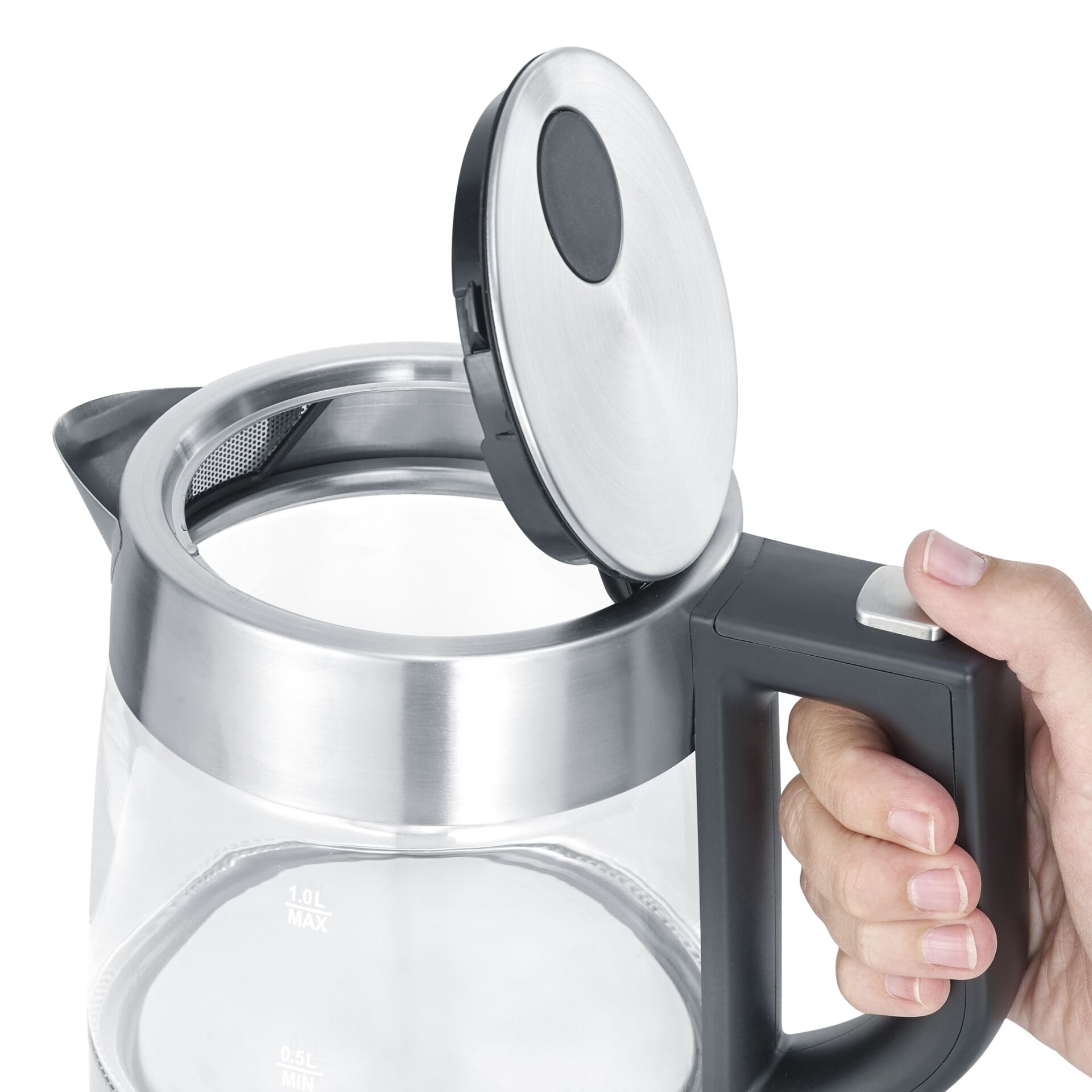 Severin WK 3468 bollitore in vetro  1l