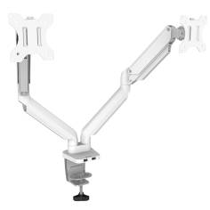 Fellowes Platinum Series Doppel Monitorarm weiß 2