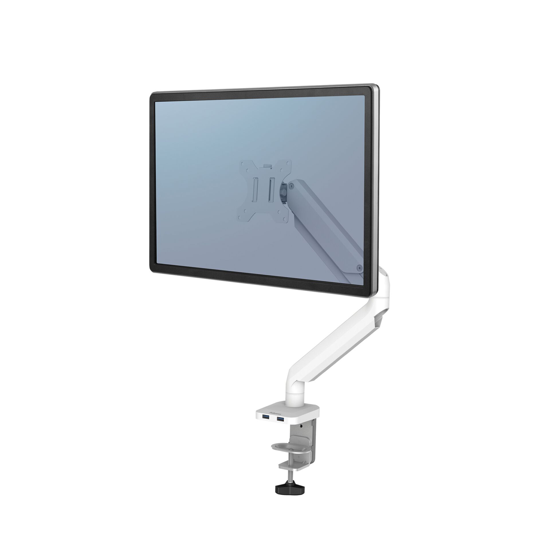 Fellowes Platinum Series Single Monitorarm weiß