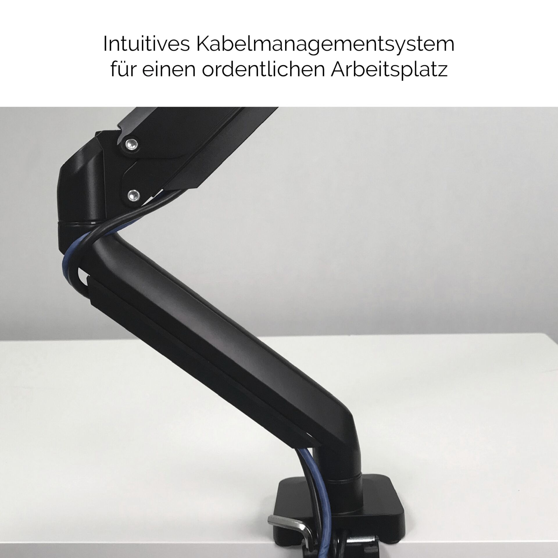 Fellowes Platinum Series Single Monitorarm weiß