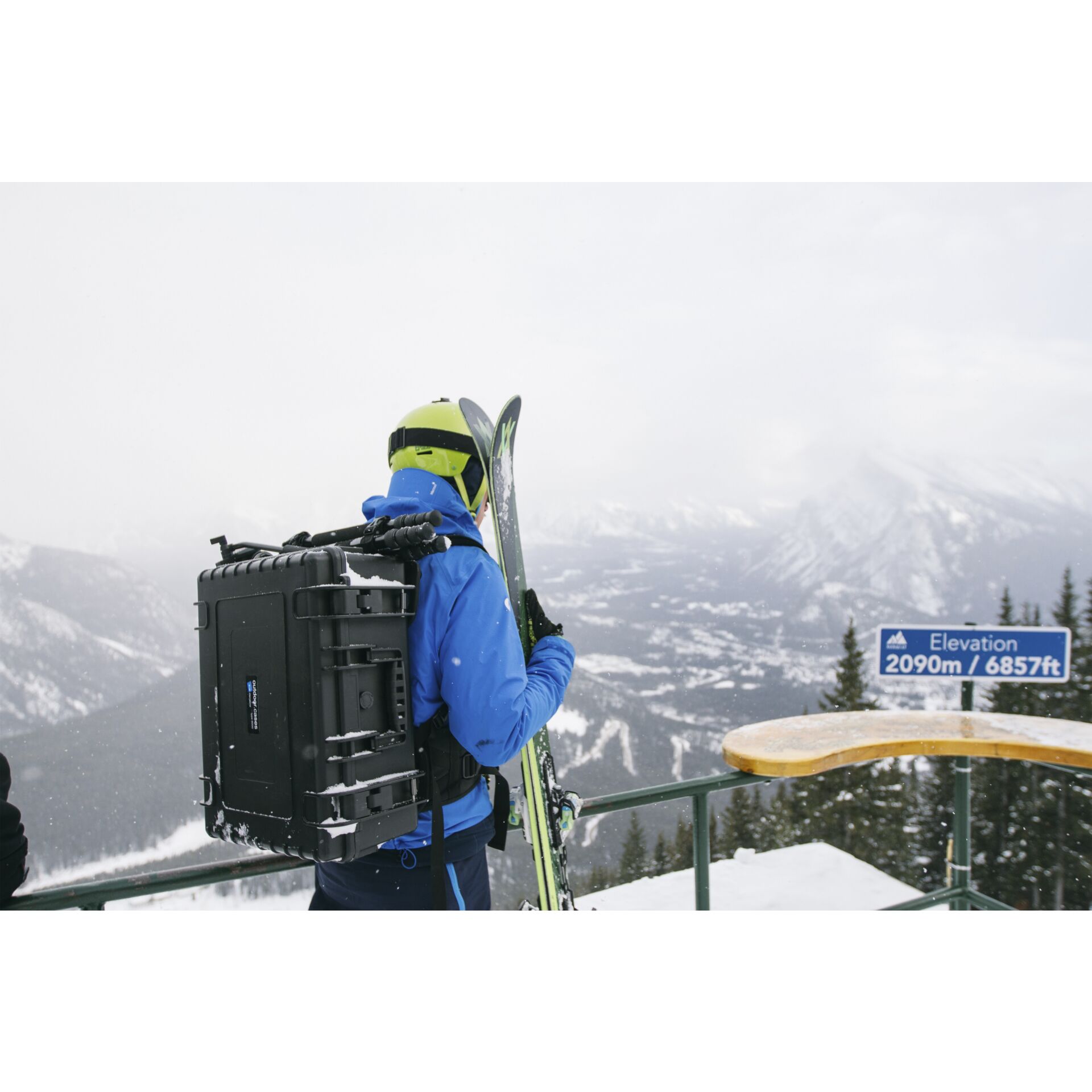 B&W Transportkoffer Outdoor Typ 6000 schwarz