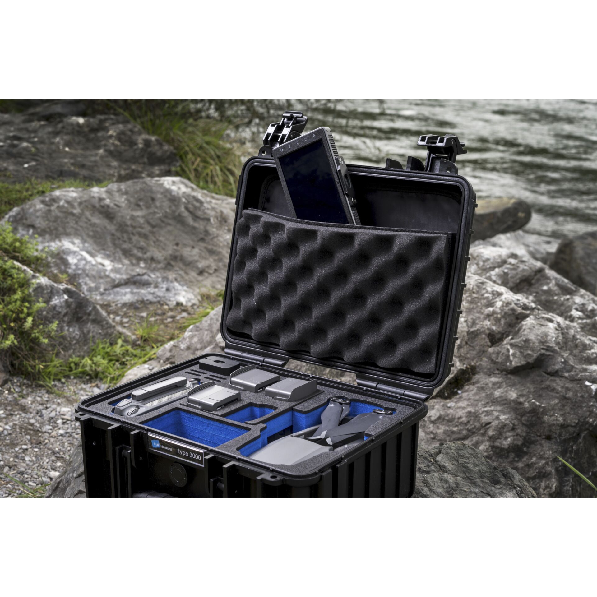 B&W Deckeltasche für B&W Outdoor Transportkoffer Typ 4000