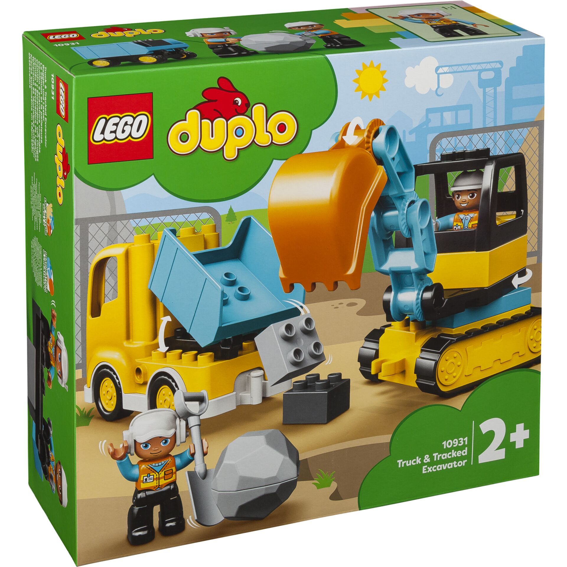 LEGO Duplo 10931 camion e scavatrice cingolata