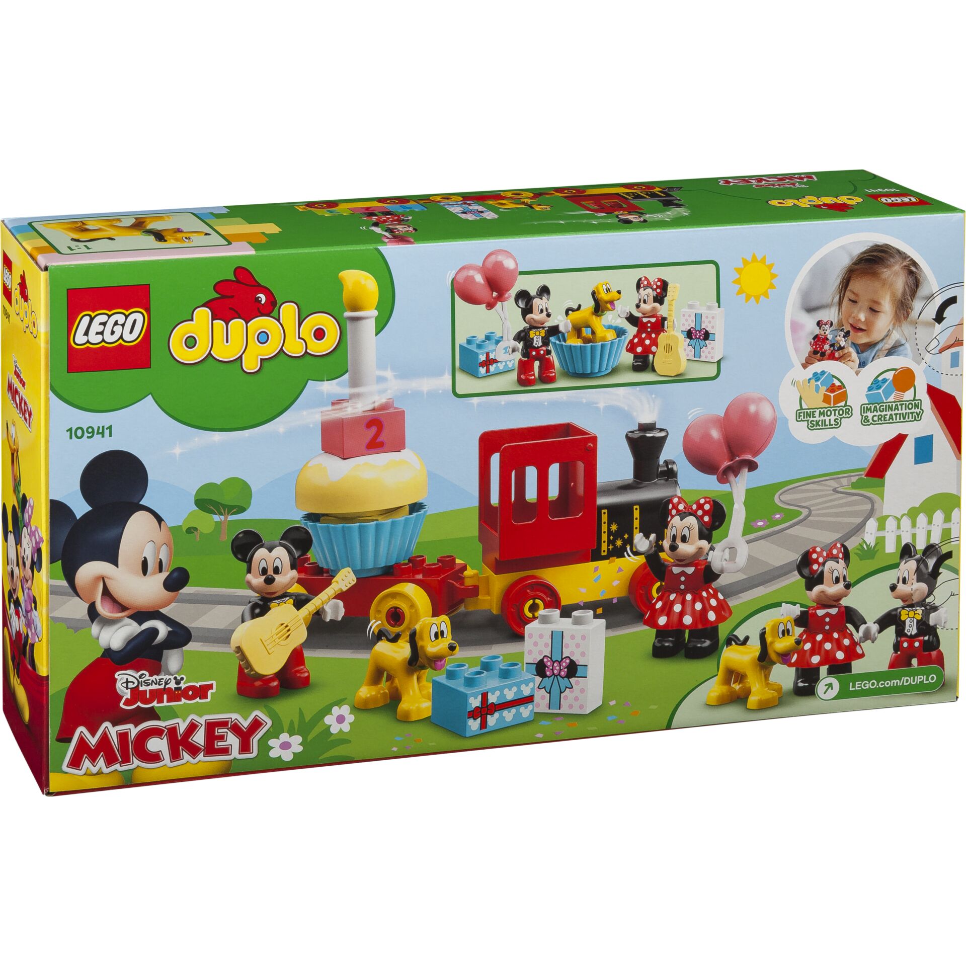 LEGO Duplo 10941  Il treno del compleanno di Topolino e Minn