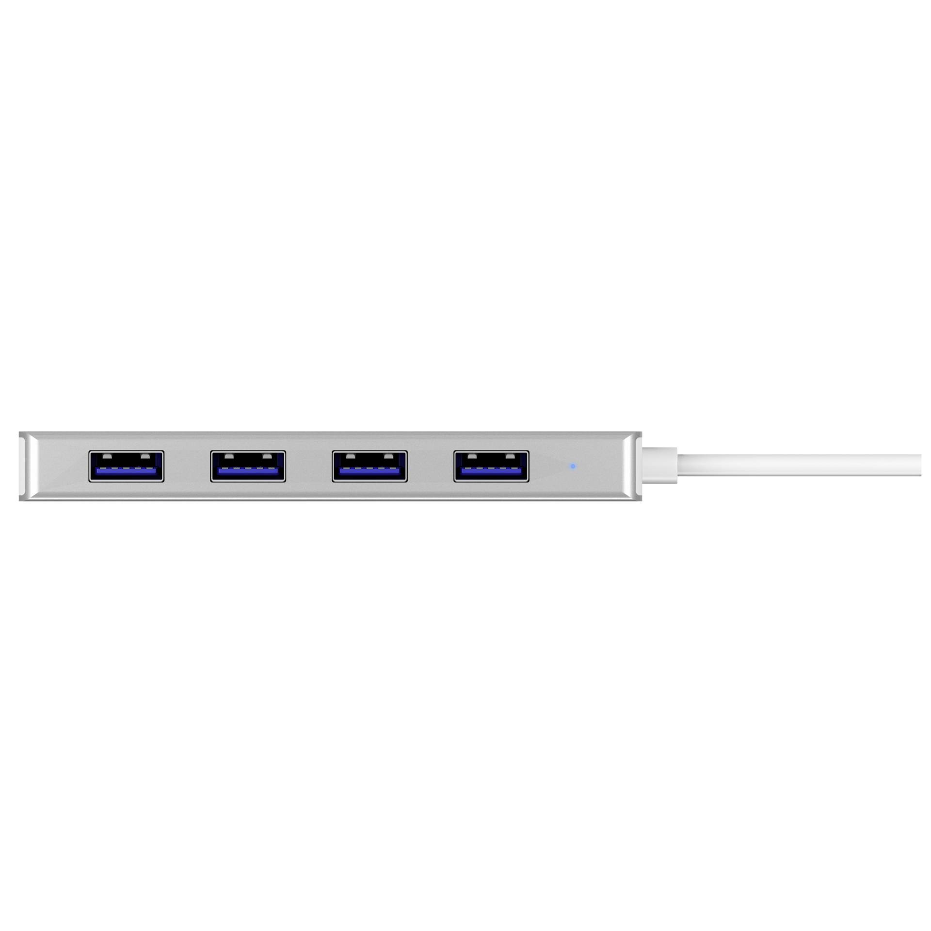 Raidsonic IB-HUB1425-C3 4 Port USB 3.0 Type-C