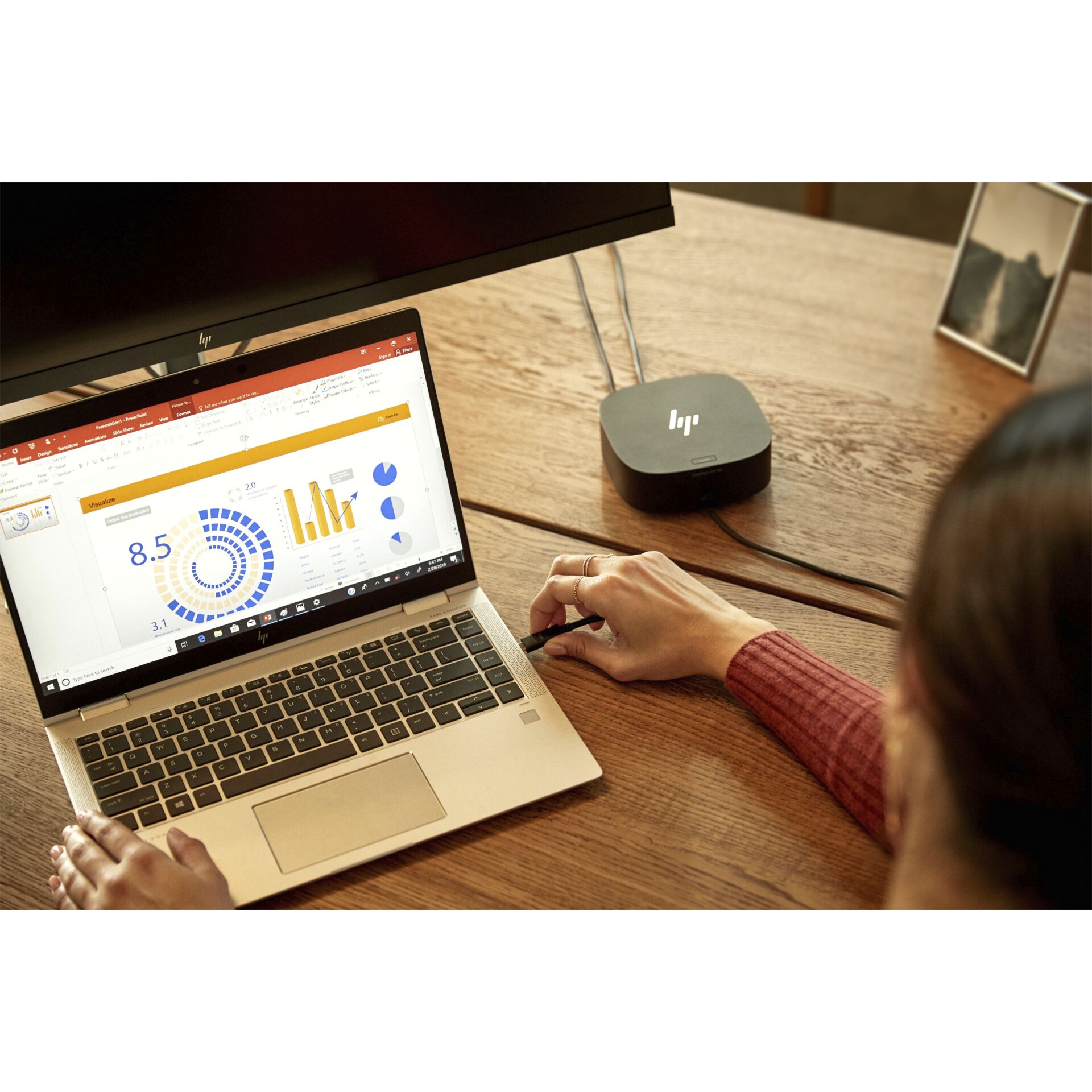 HP USB-C/A Universal Dock G2 Dockingstation