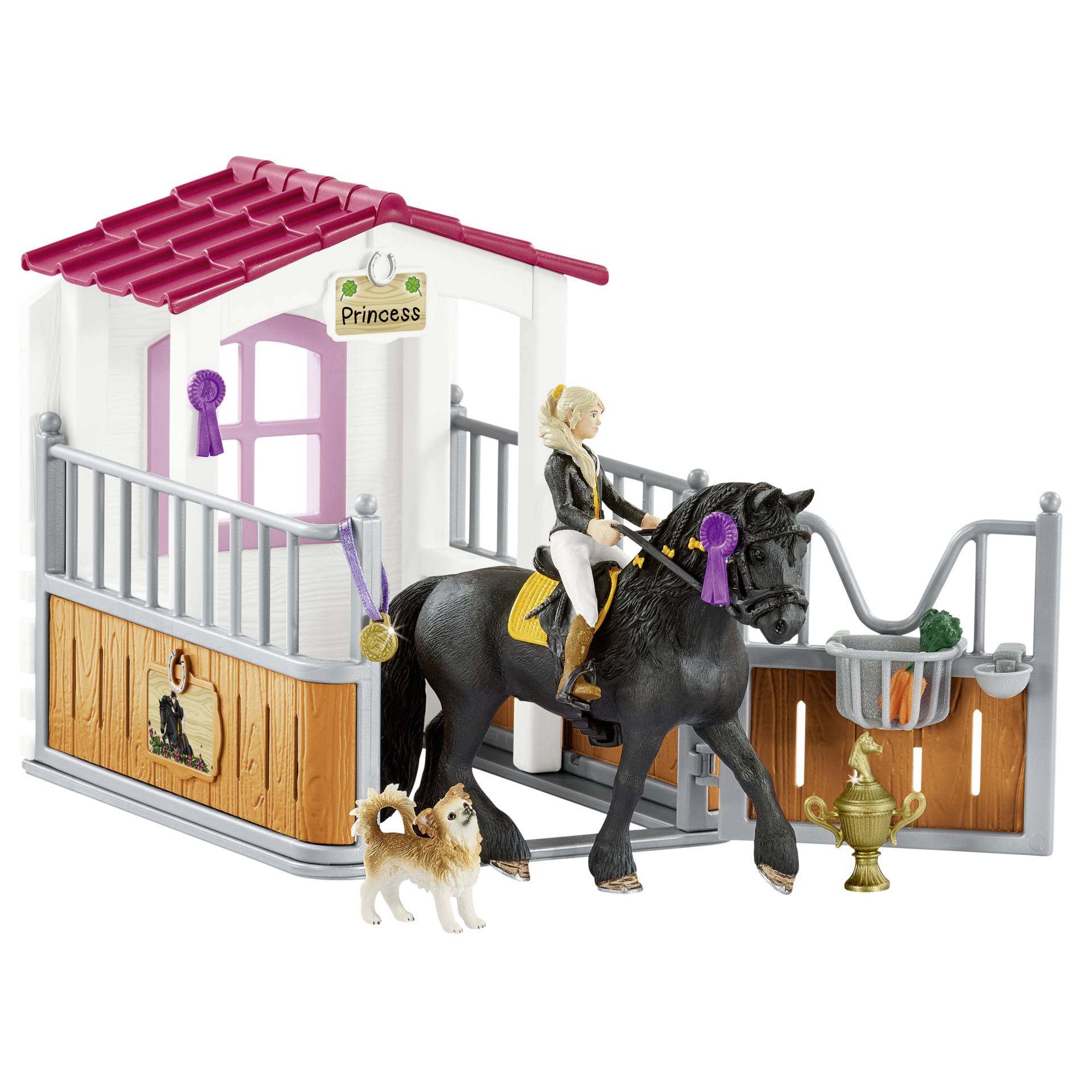 Schleich Horse Club     42437 Pferdebox m. Tori & Princess