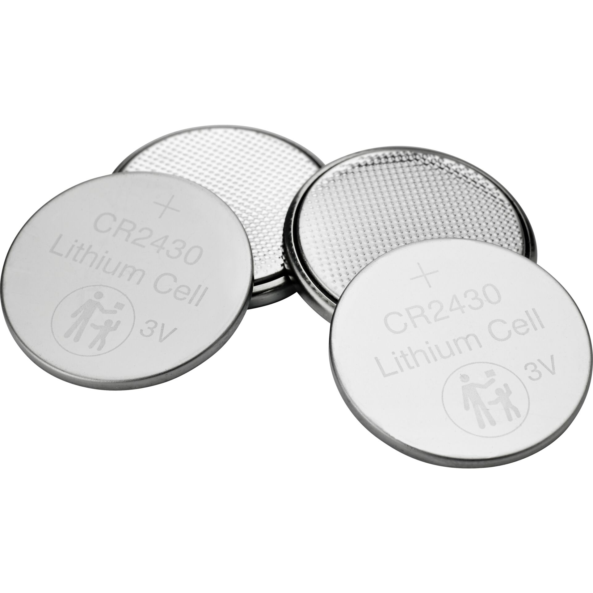 1x4 Verbatim CR 2430 Lithium Batterie           49534