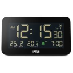 BRAUN BC10 DCF-B Radio alarm clock black 2