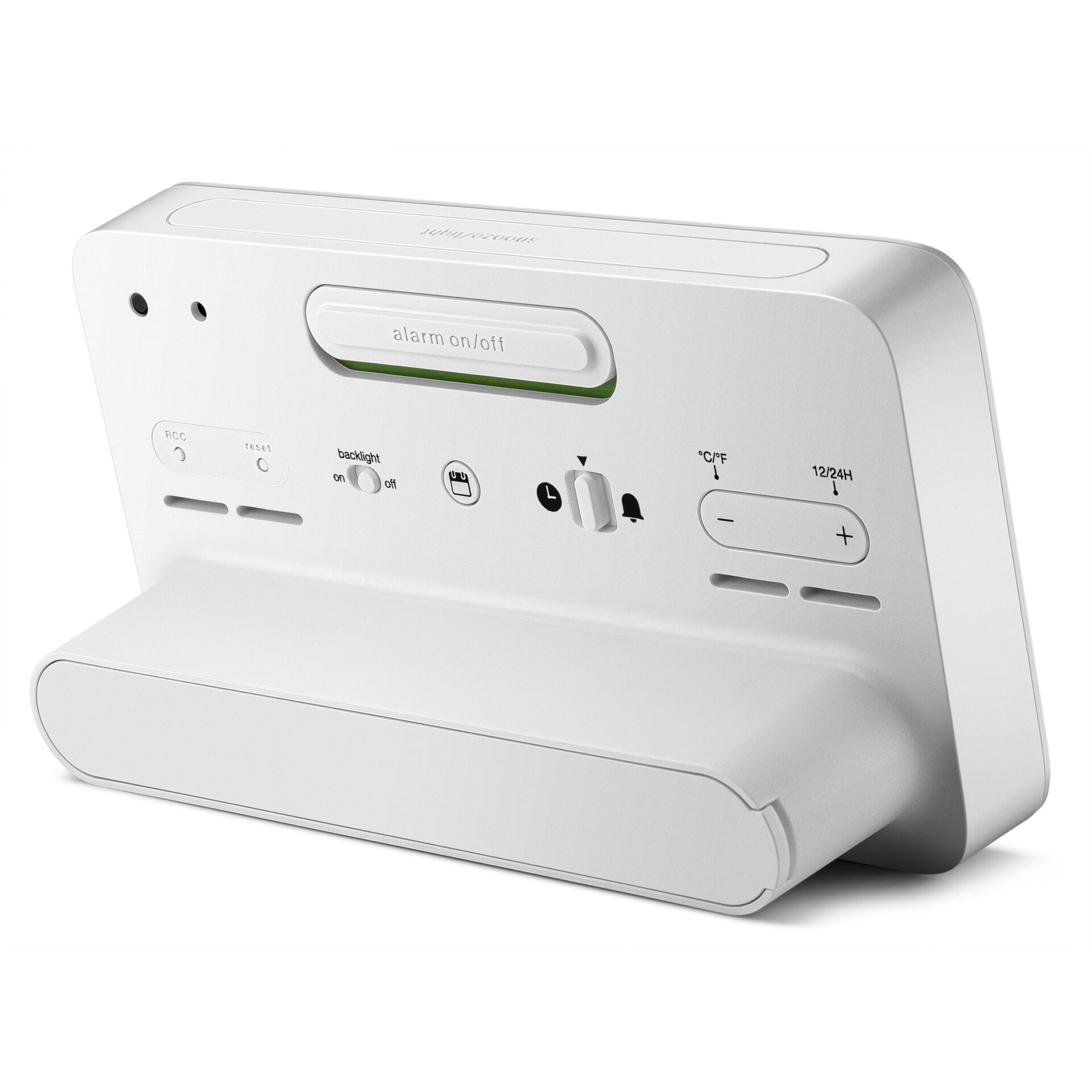 BRAUN BC10 DCF-W Radio alarm clock white