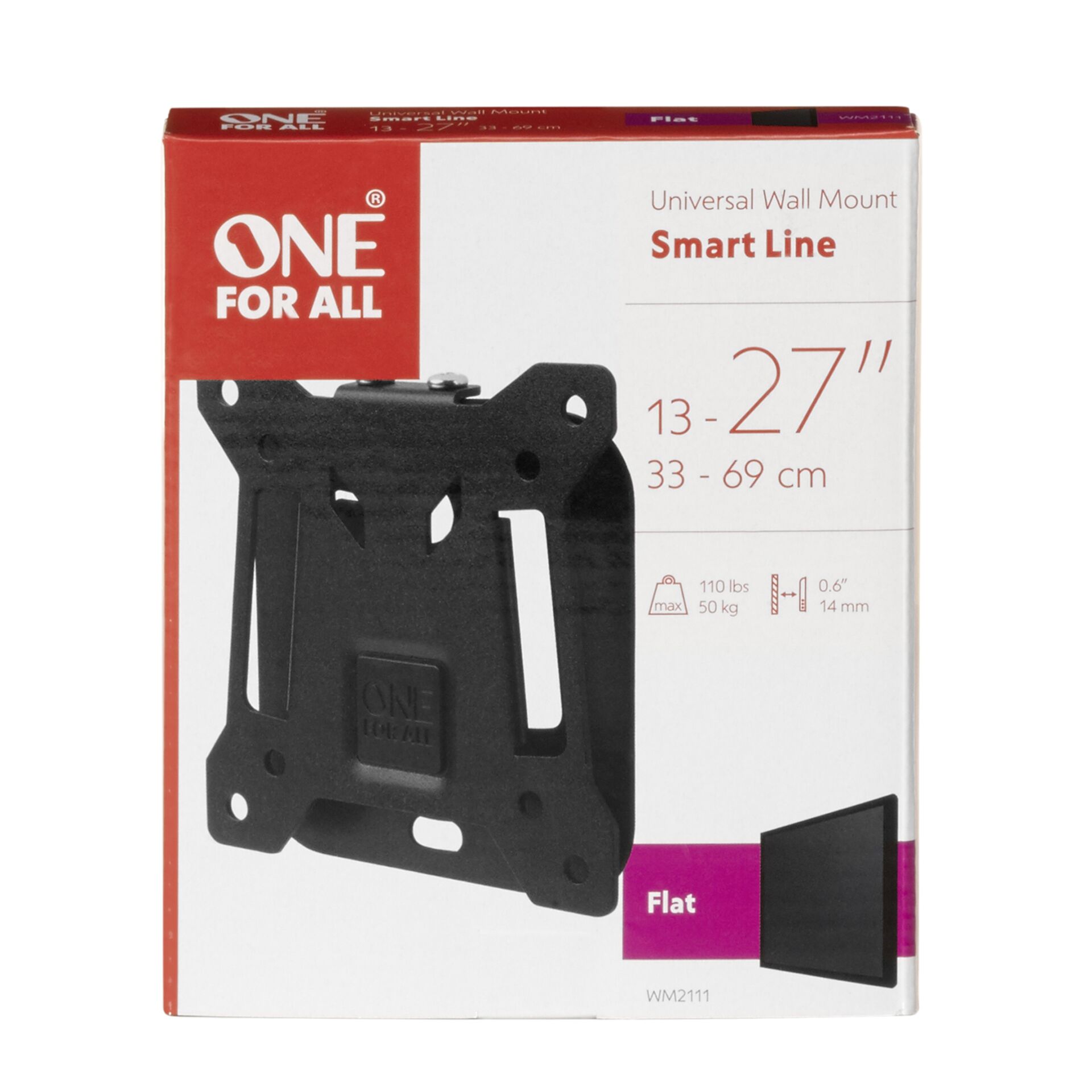 One for All TV Wall mount 27 Smart FLAT WM2111