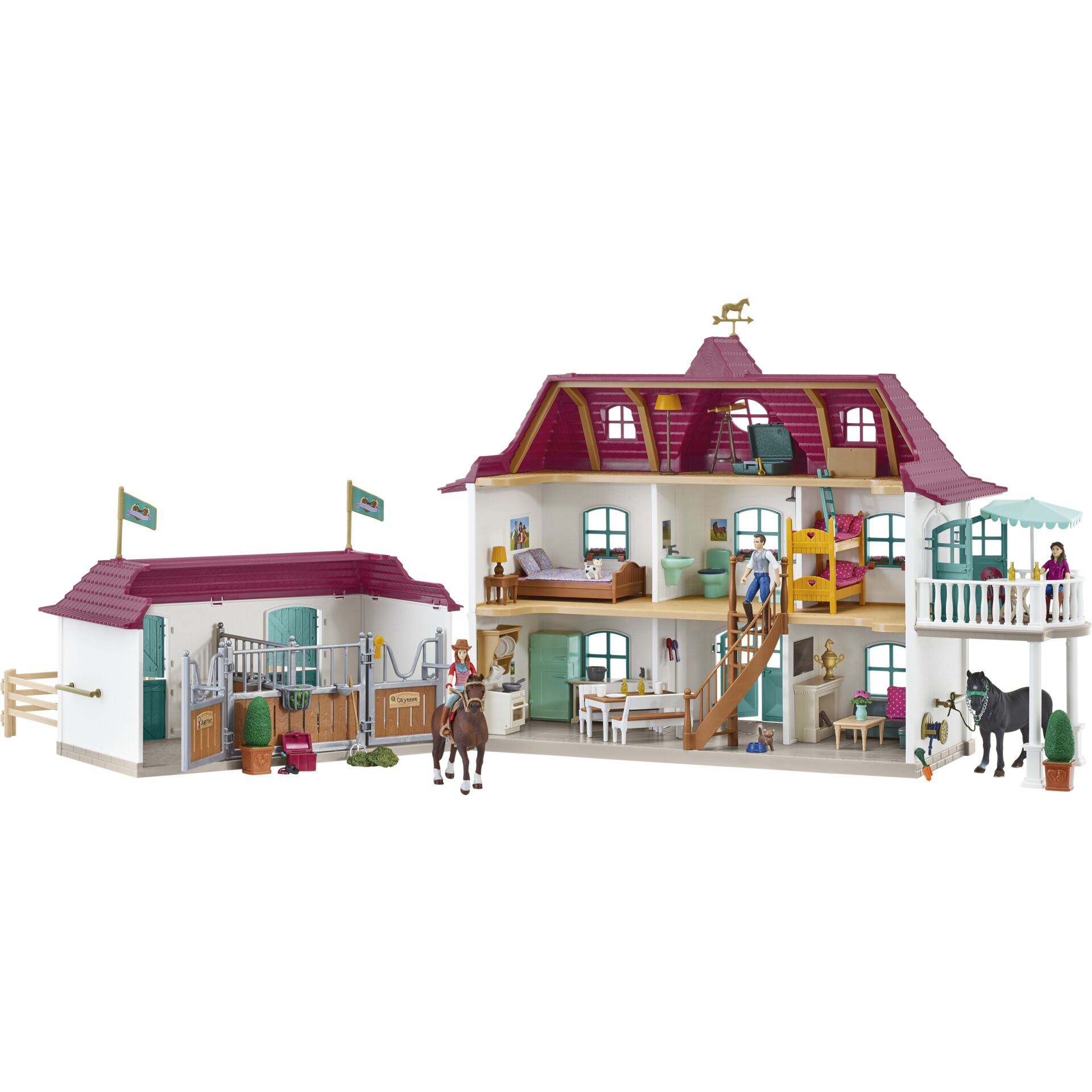 Schleich Horse Club        42551 Lakeside Country House + St