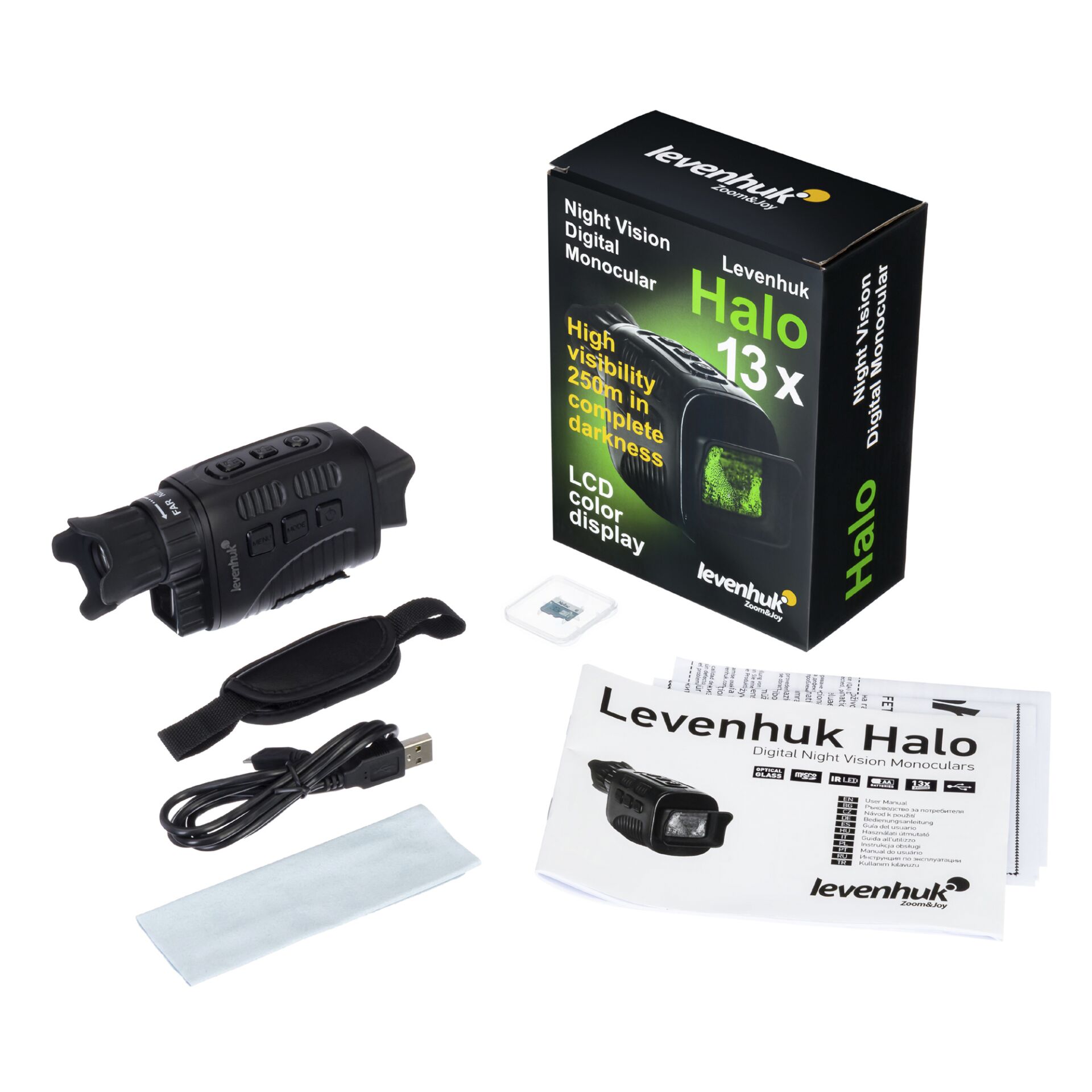 Levenhuk Halo 13x Monokular Nachtsichtgerät digital