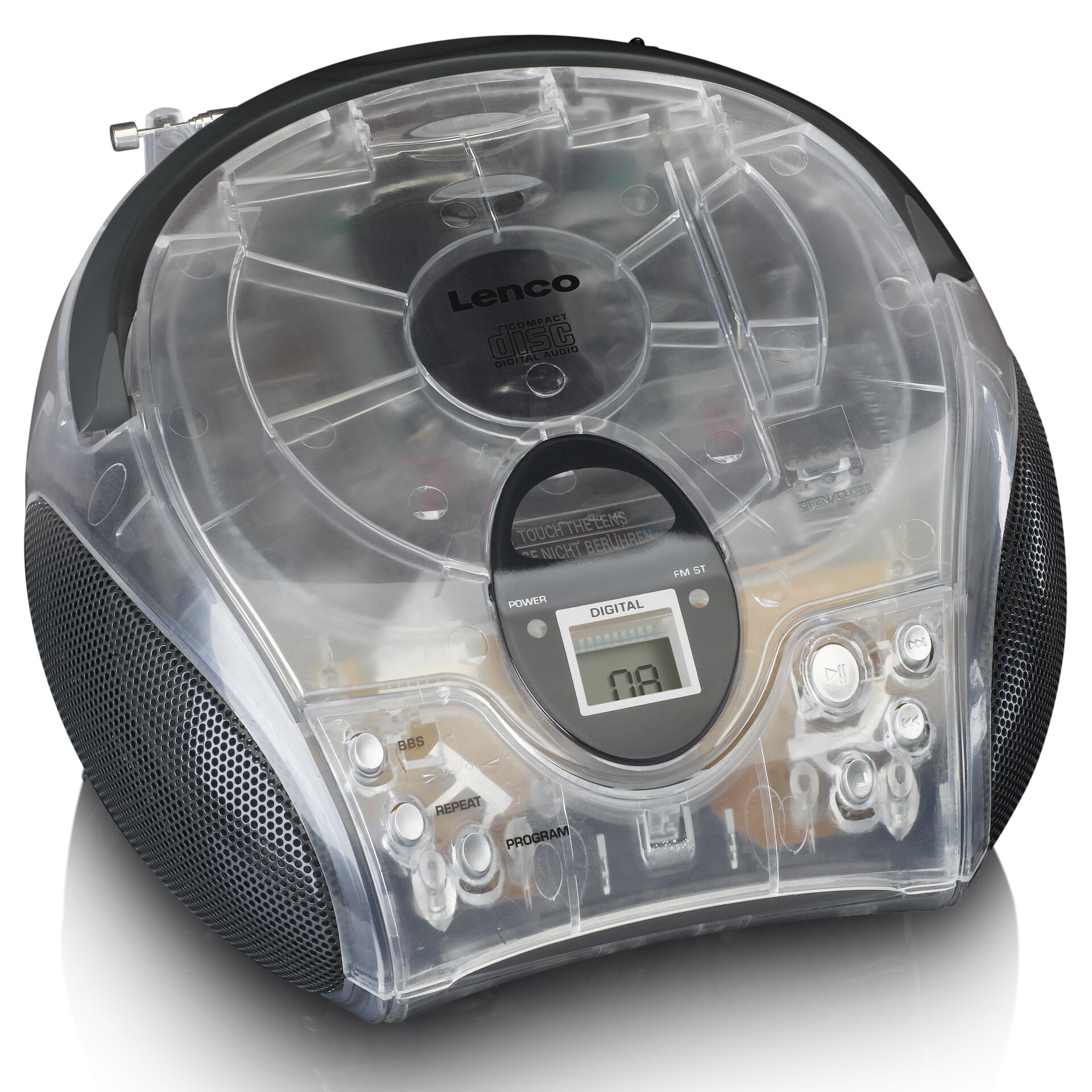 Lenco SCD-24 trasparente