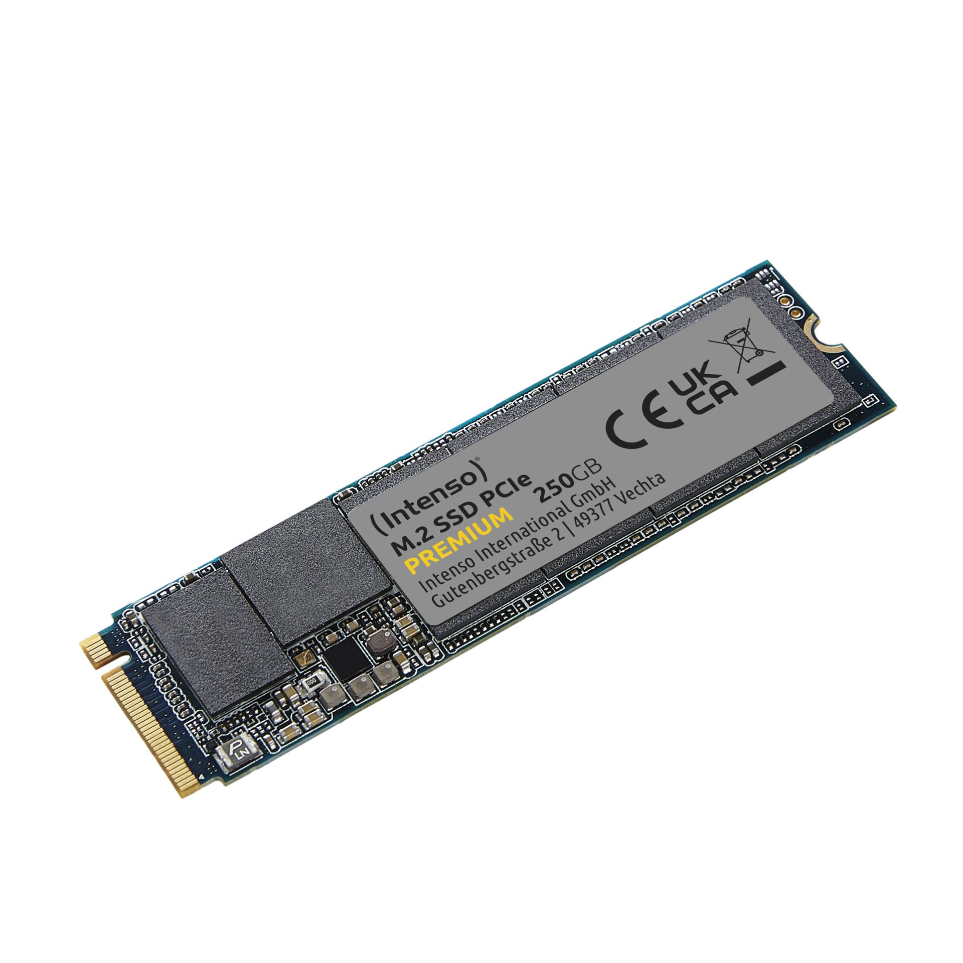 Intenso M.2 SSD Premium    250GB PCIe NVMe