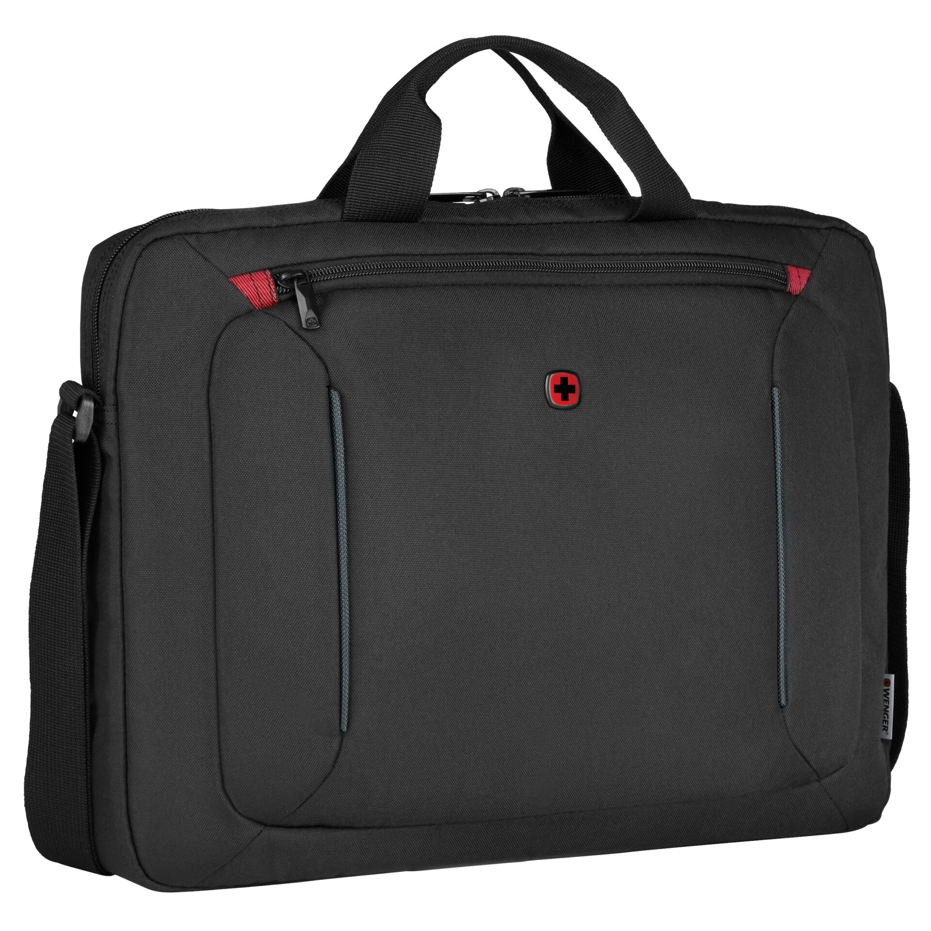 Wenger BQ 16  Laptop Slimcase Toploader Laptop Tasche schwar