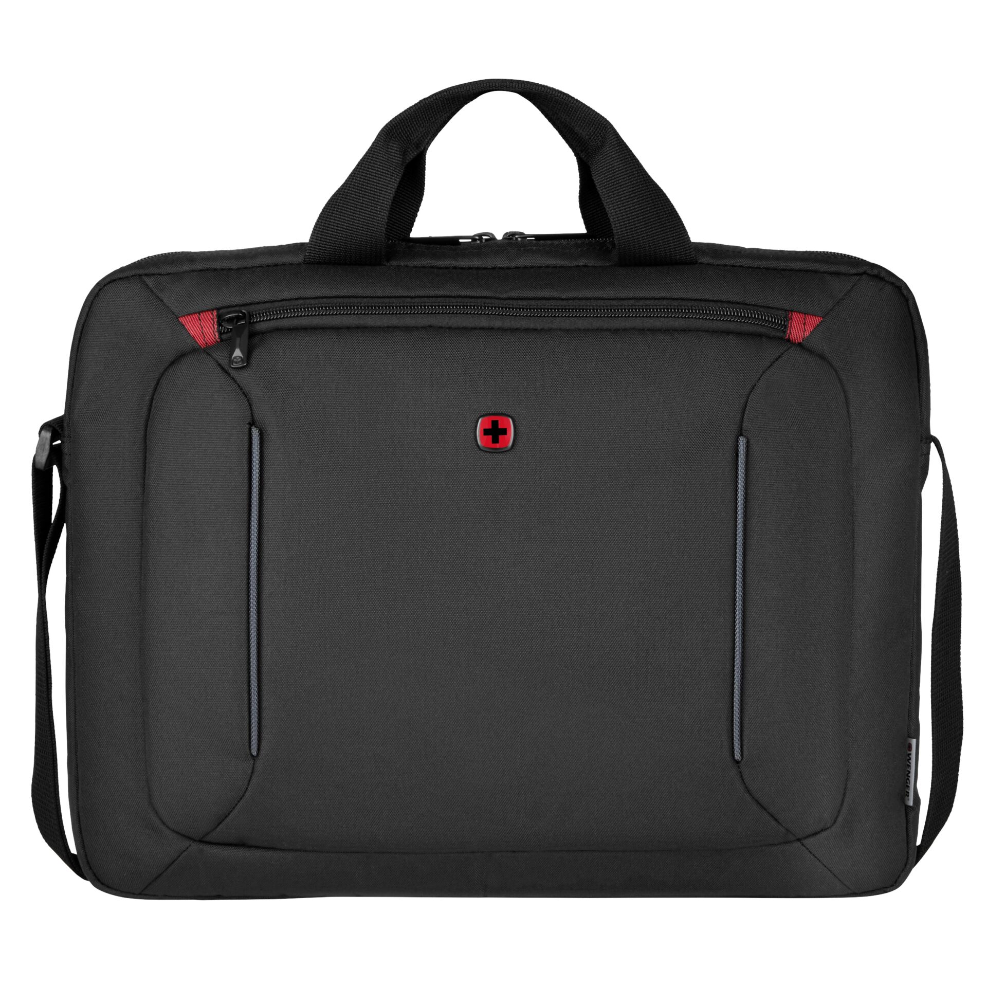 Wenger BQ 16  Laptop Slimcase Toploader Laptop Tasche schwar