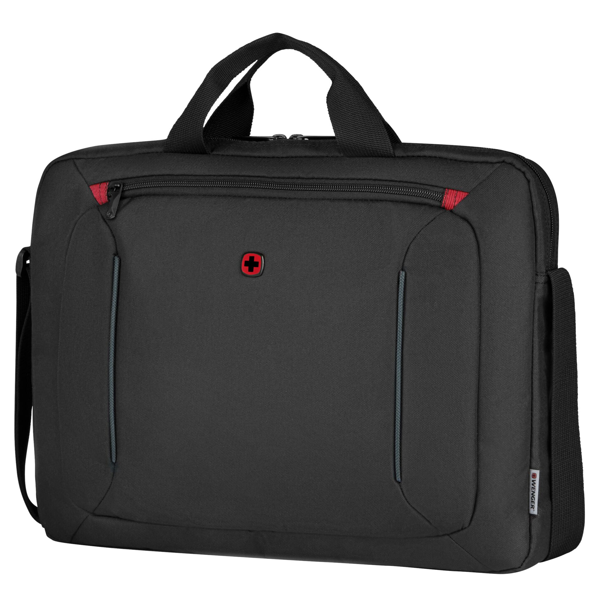 Wenger BQ 16  Laptop Slimcase Toploader Laptop Tasche schwar