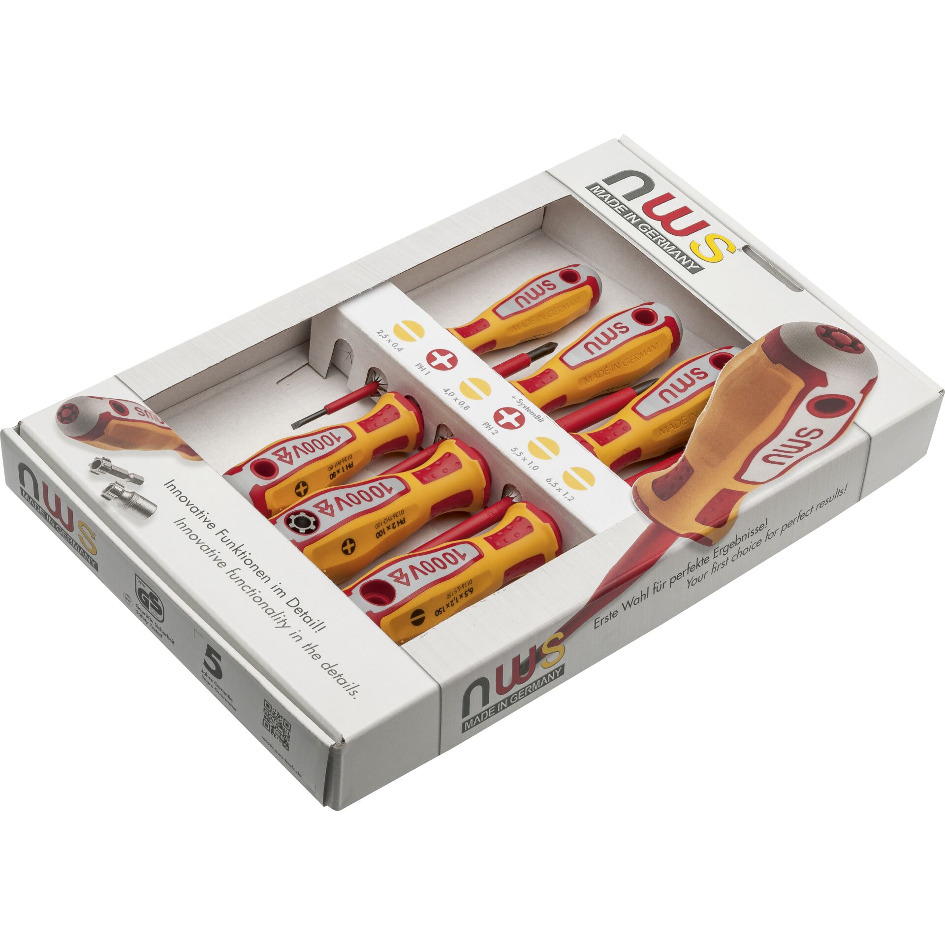 NWS set di cacciaviti VDE 7 pz.