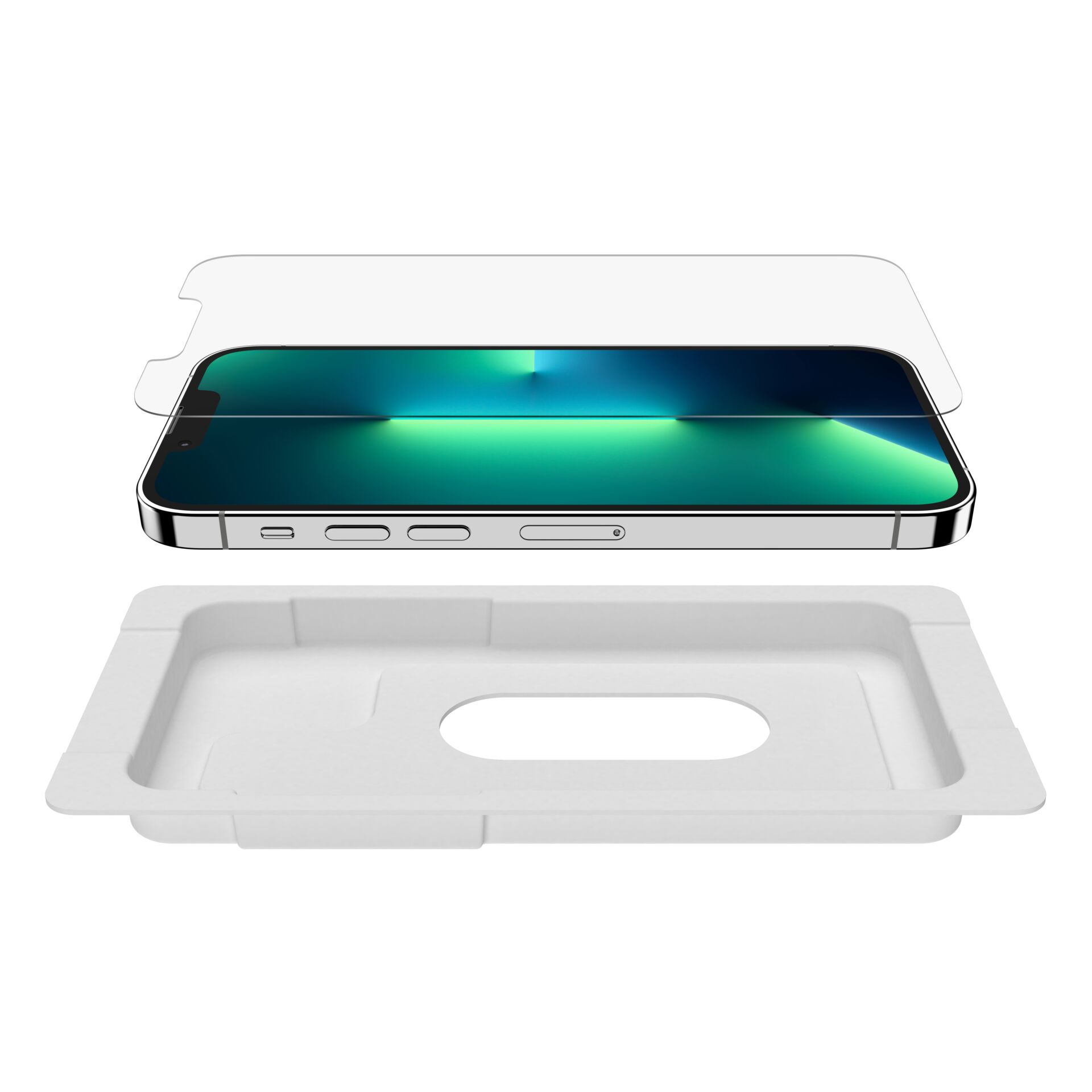Belkin Screenforce TemperedGlass antibac.iPhone 13/13Pro OVA