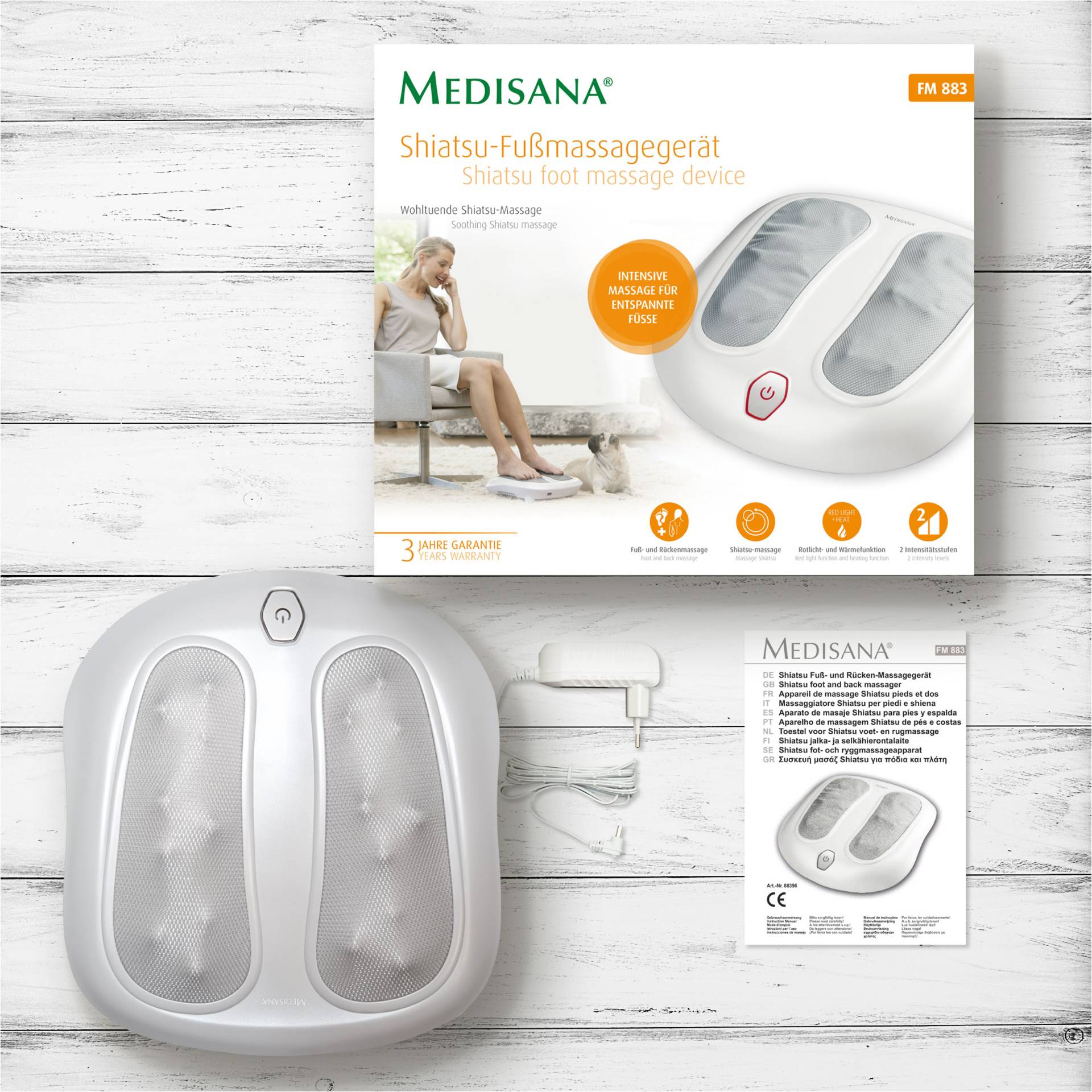 Medisana FM 883 Shiatsu foot massager