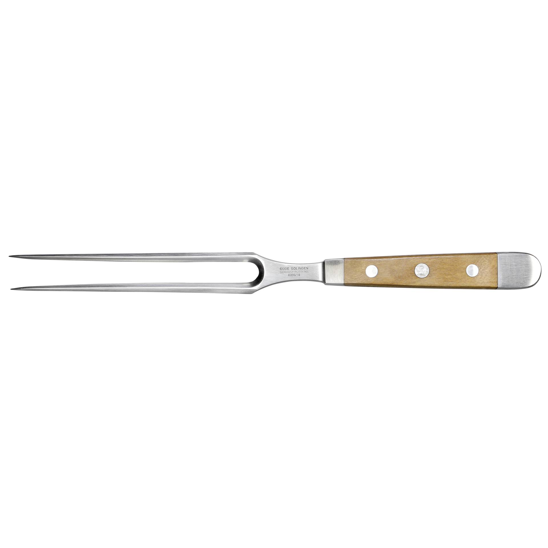 Güde Alpha Meat Fork 18cm Olive Wood