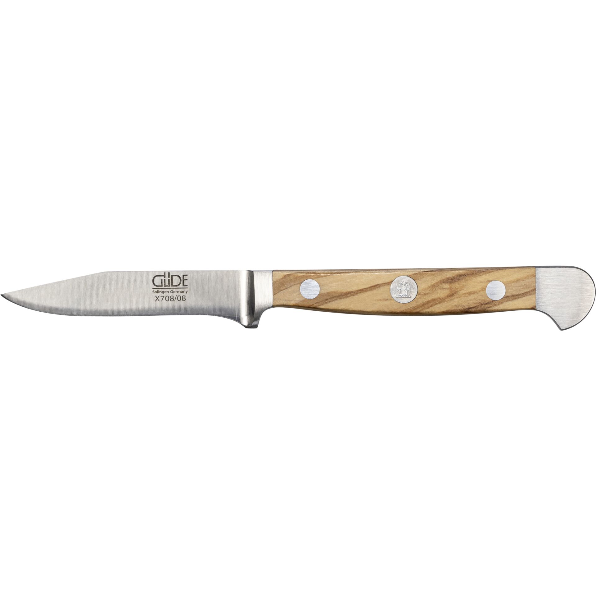 Güde Alpha coltello da verdure 8 cm Oliva