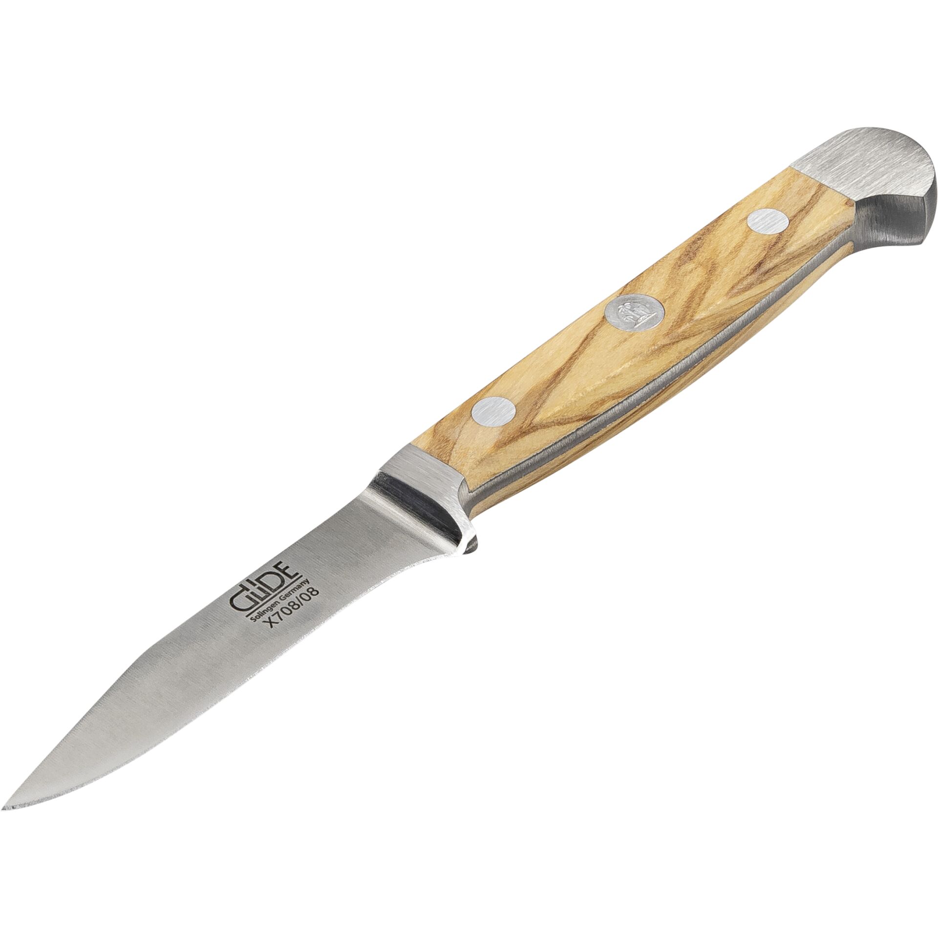 Güde Alpha coltello da verdure 8 cm Oliva