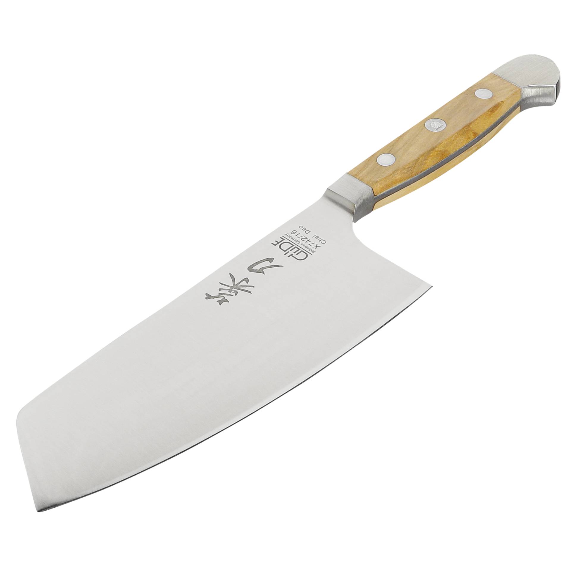 Güde Alpha Coltello cuoco Chai Dao Oliva 16 cm