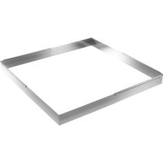 De Buyer Patisserie Frame steel adjustable 30-57 cm square 2