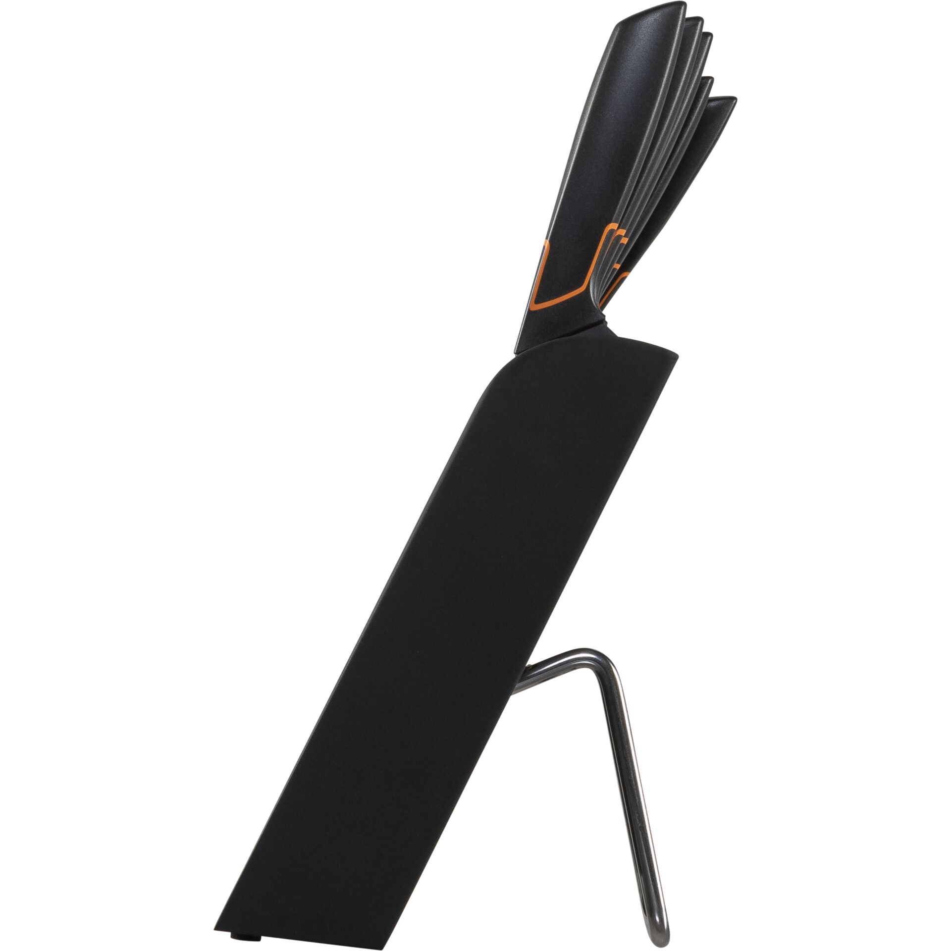 Fiskars coltelli da cucina pietra nera set 5 coltelli