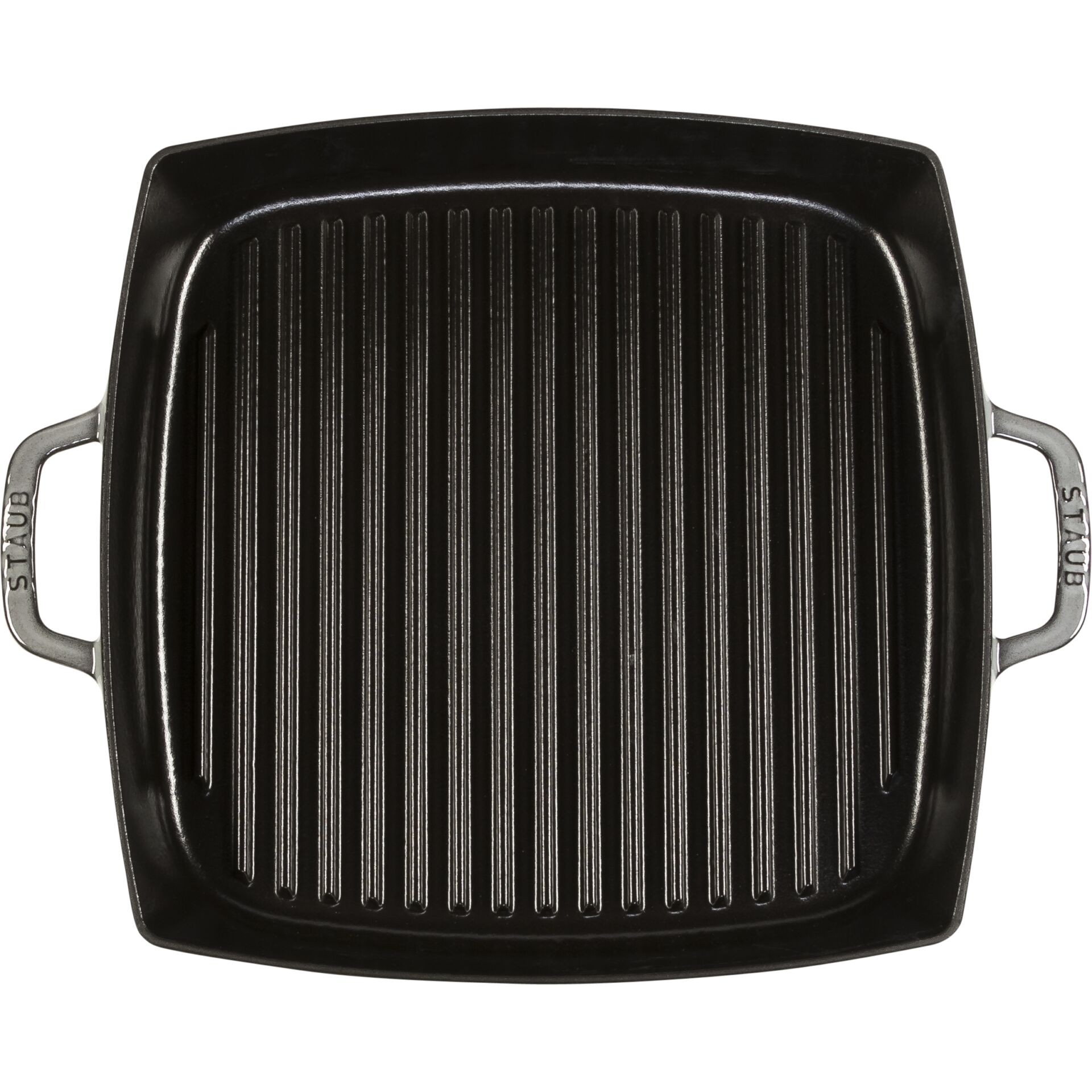 Staub bistecchiera induzione quadrata 33cm grigio grafite 2