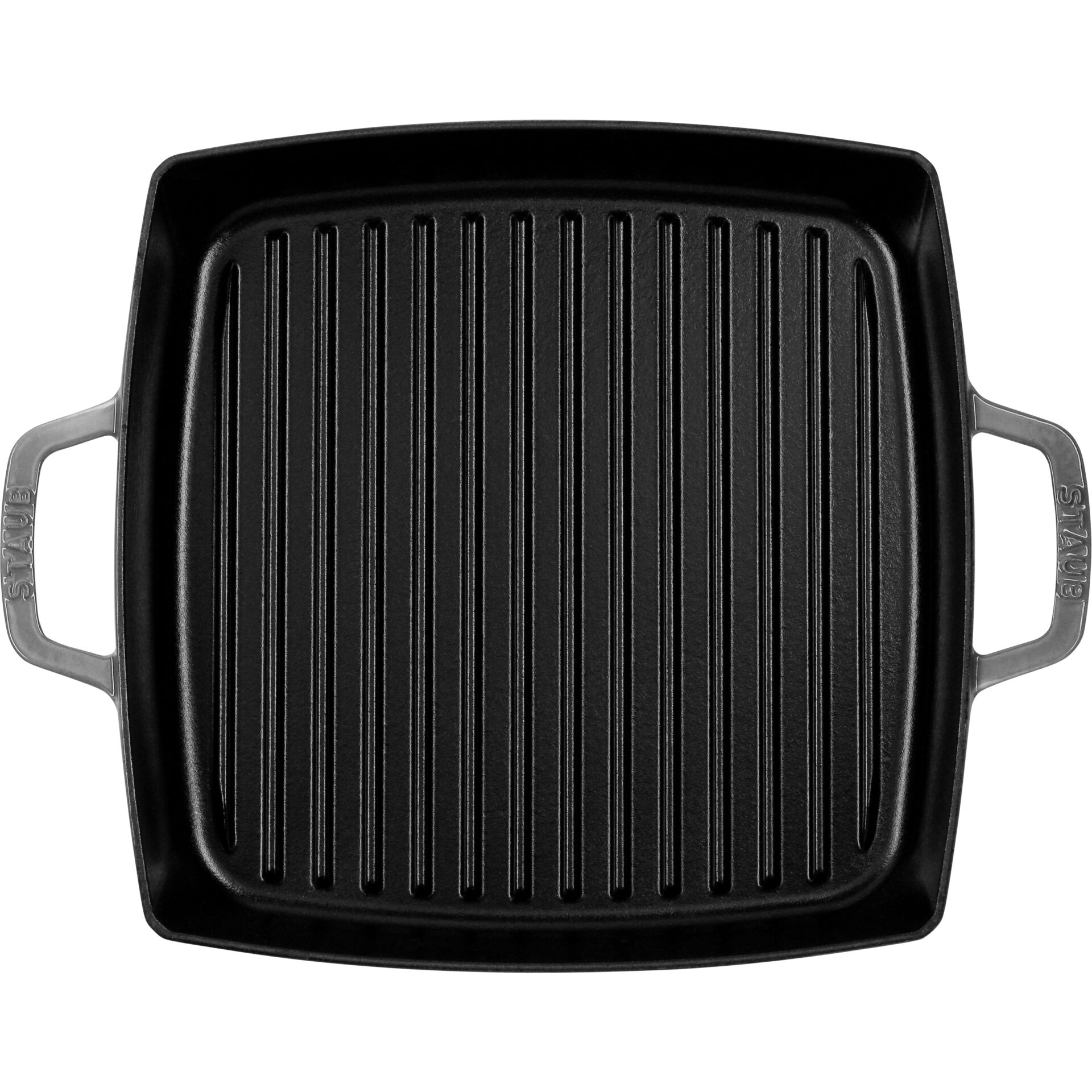 Staub bistecchiera induzione quadrato 28cm grigio grafite