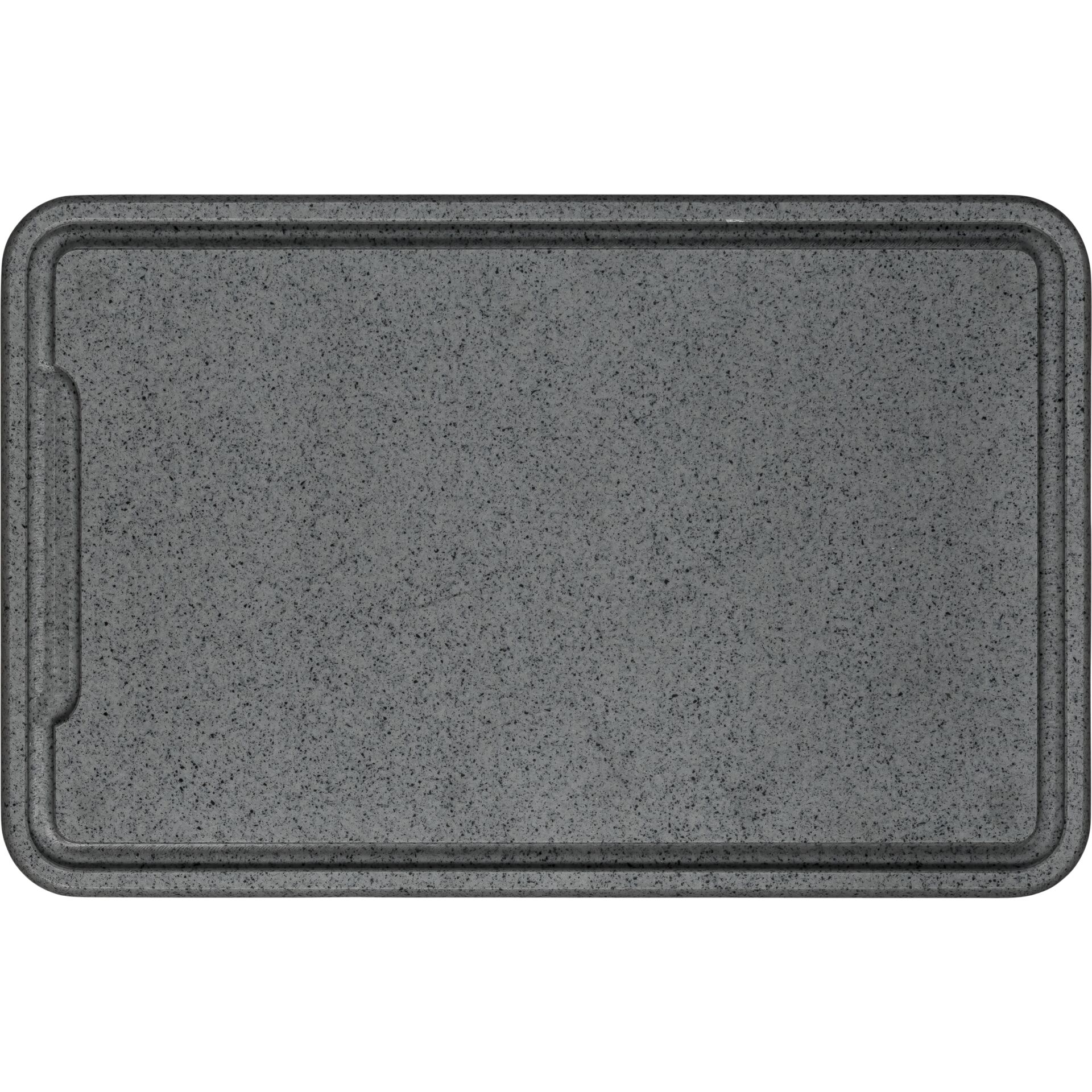 Zassenhaus Carving Board Plastic Dark Grey 42x27x1,5cm