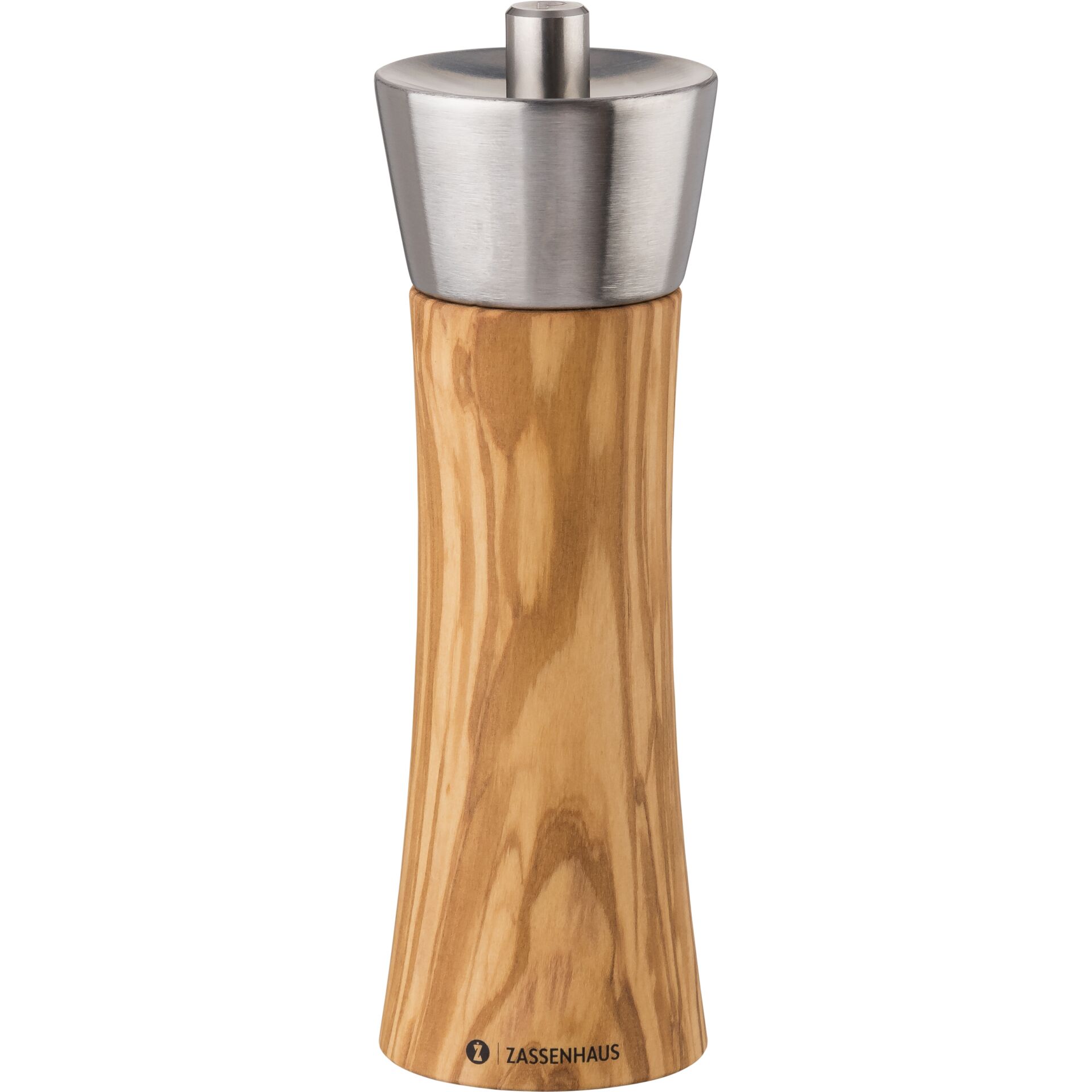 Zassenhaus pepper mill Augsburg Olive Wood, 18 cm