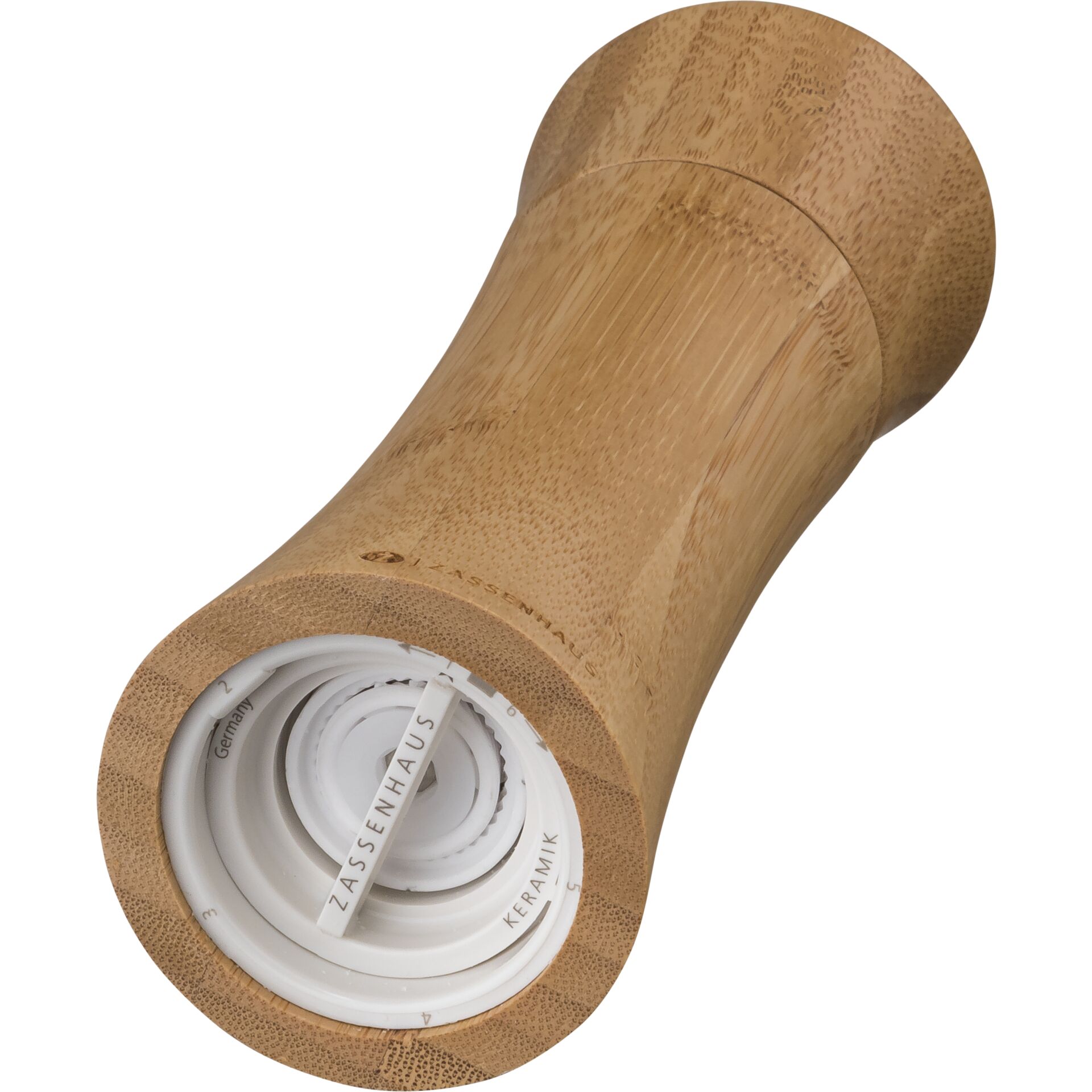 Zassenhaus salt mill Frankfurt Bamboo, 18 cm