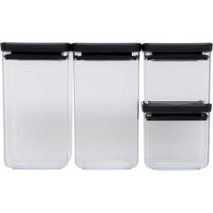 4x1 Brabantia TASTY+ Square Canister  dark grey 2