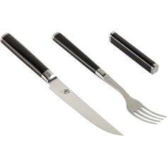 KAI Shun Cutlery  3-pcs. Fork, Knife, Knife Rest 2
