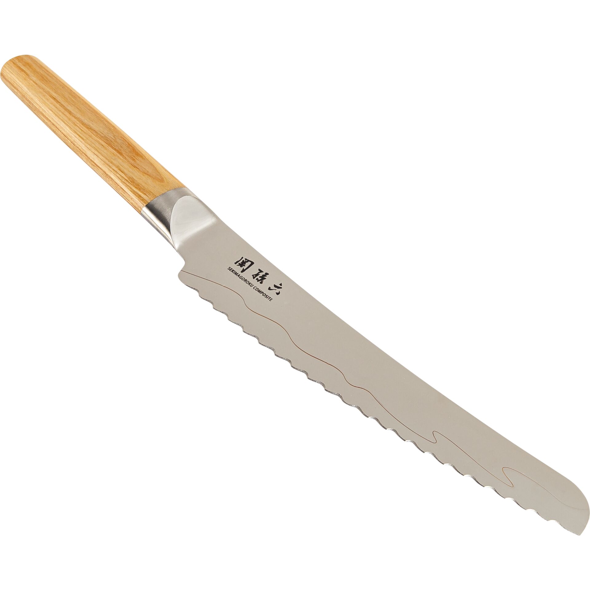 KAI Seki Magoroku Composite Bread Knife, 23 cm
