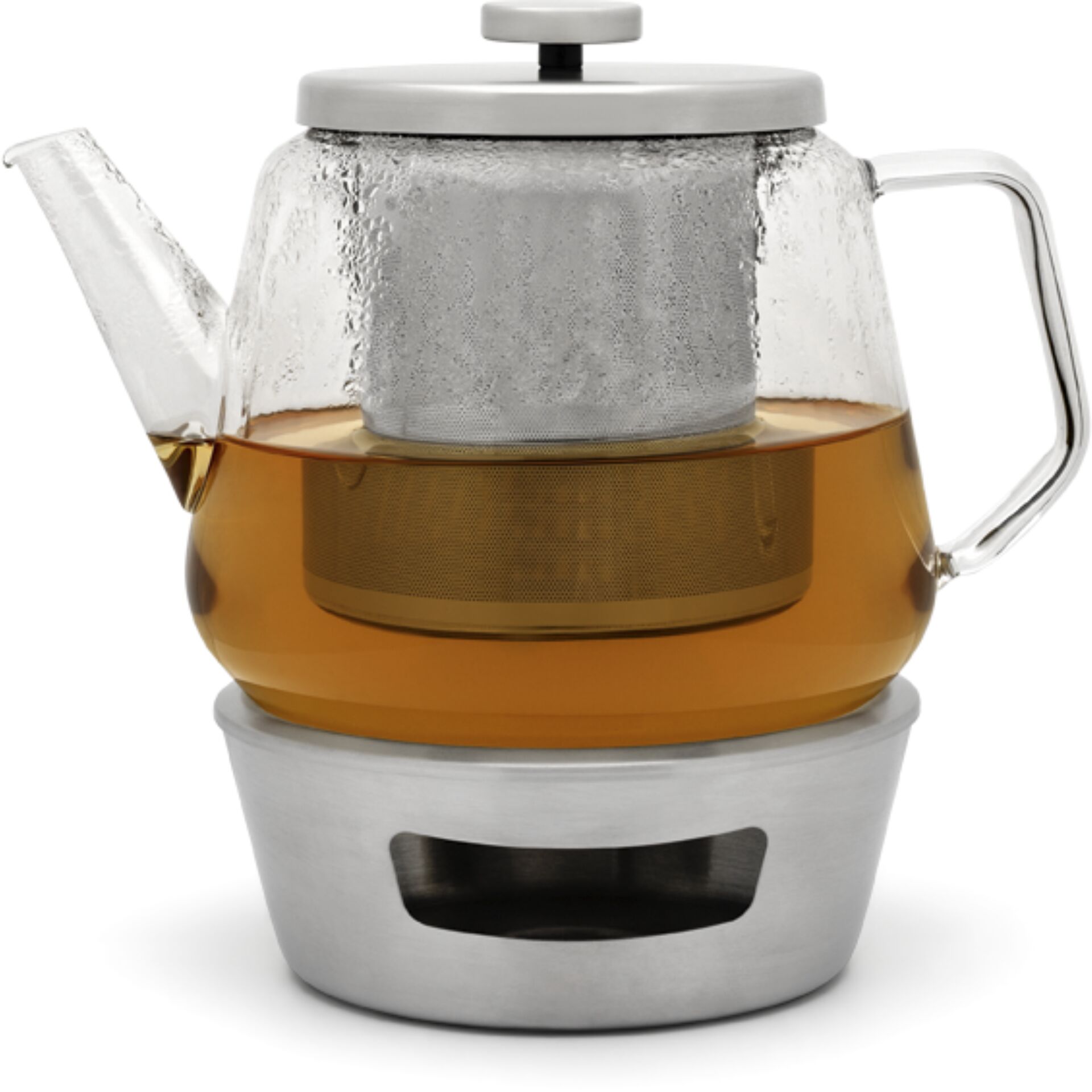 Bredemeijer Tea Set Bari  1,5l Inox with Filter / Warmer 165