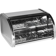 Brabantia Roll Top Bread Bin steel glossy, medium 2