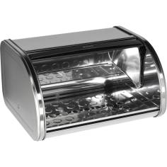 Brabantia Roll Top Bread Bin steel matt, medium 2