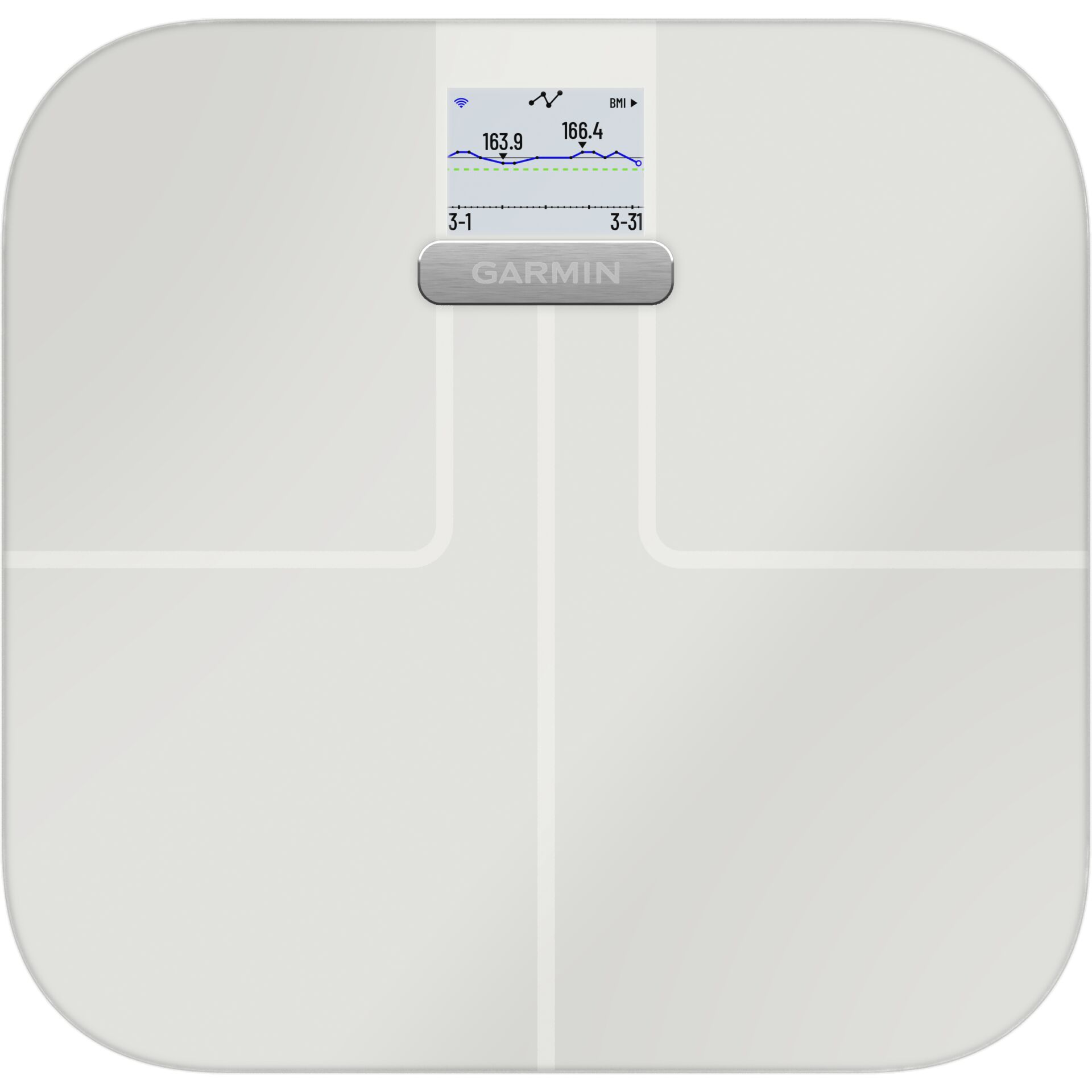 Garmin Index S2 Smart Scale weiß