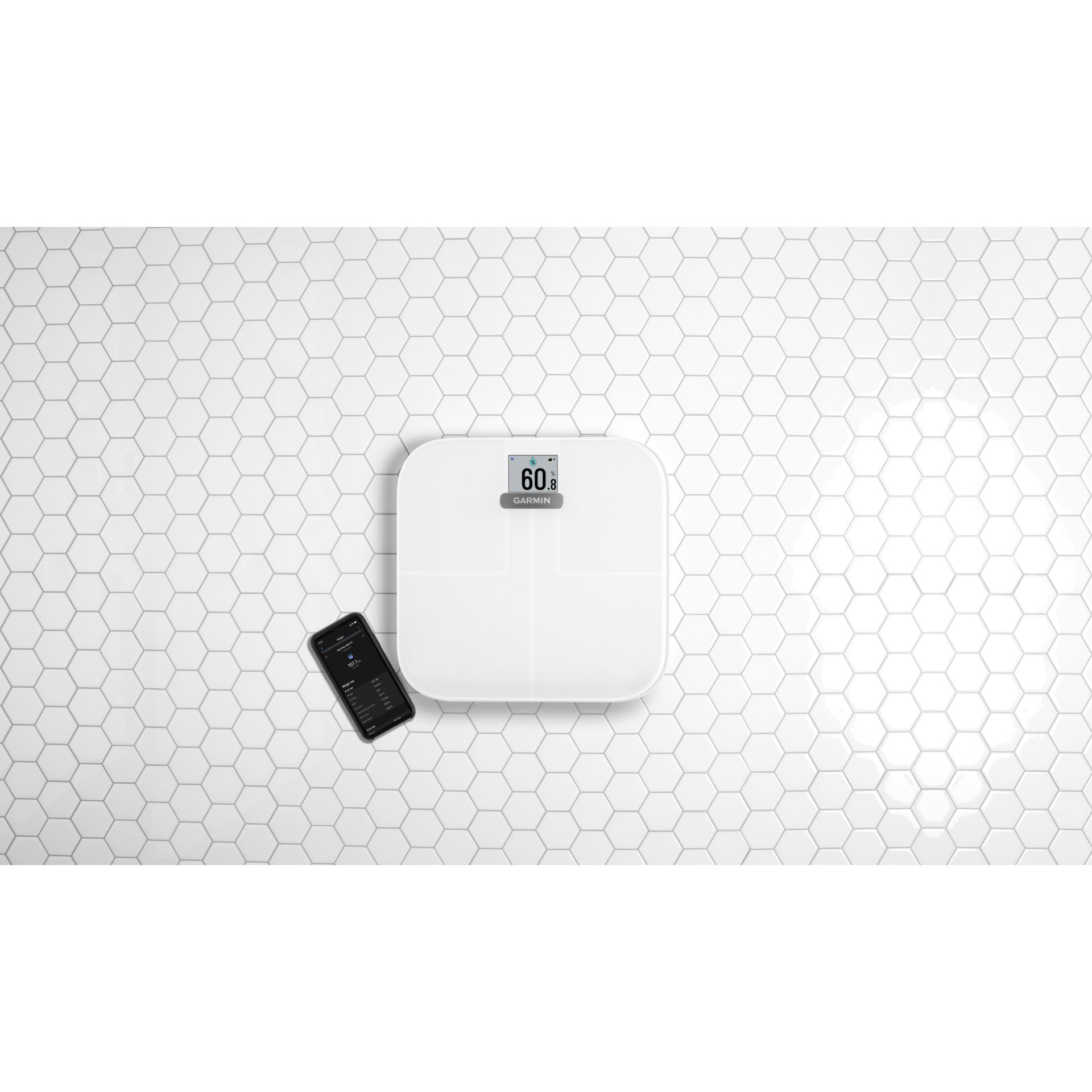 Garmin Index S2 Smart Scale weiß