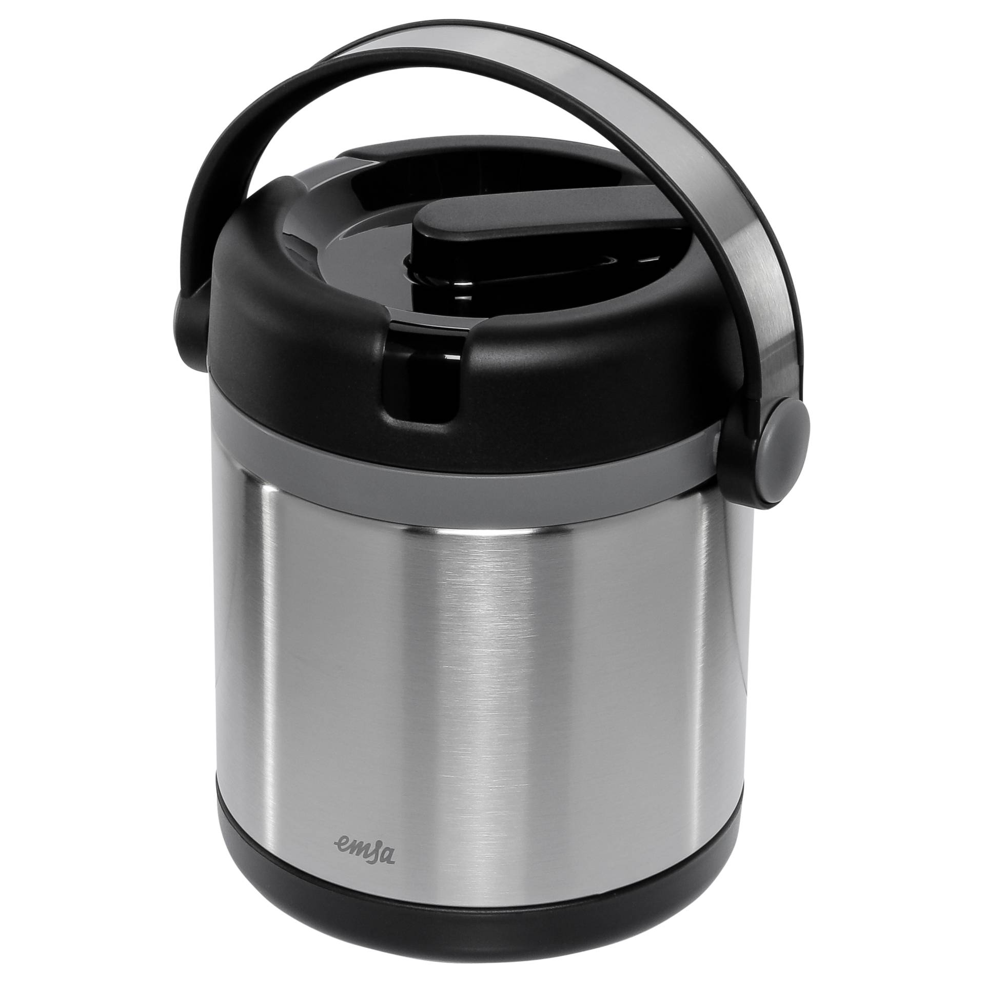 Emsa Mobility portavivande term. acc. inox 1,2l nero/antraci