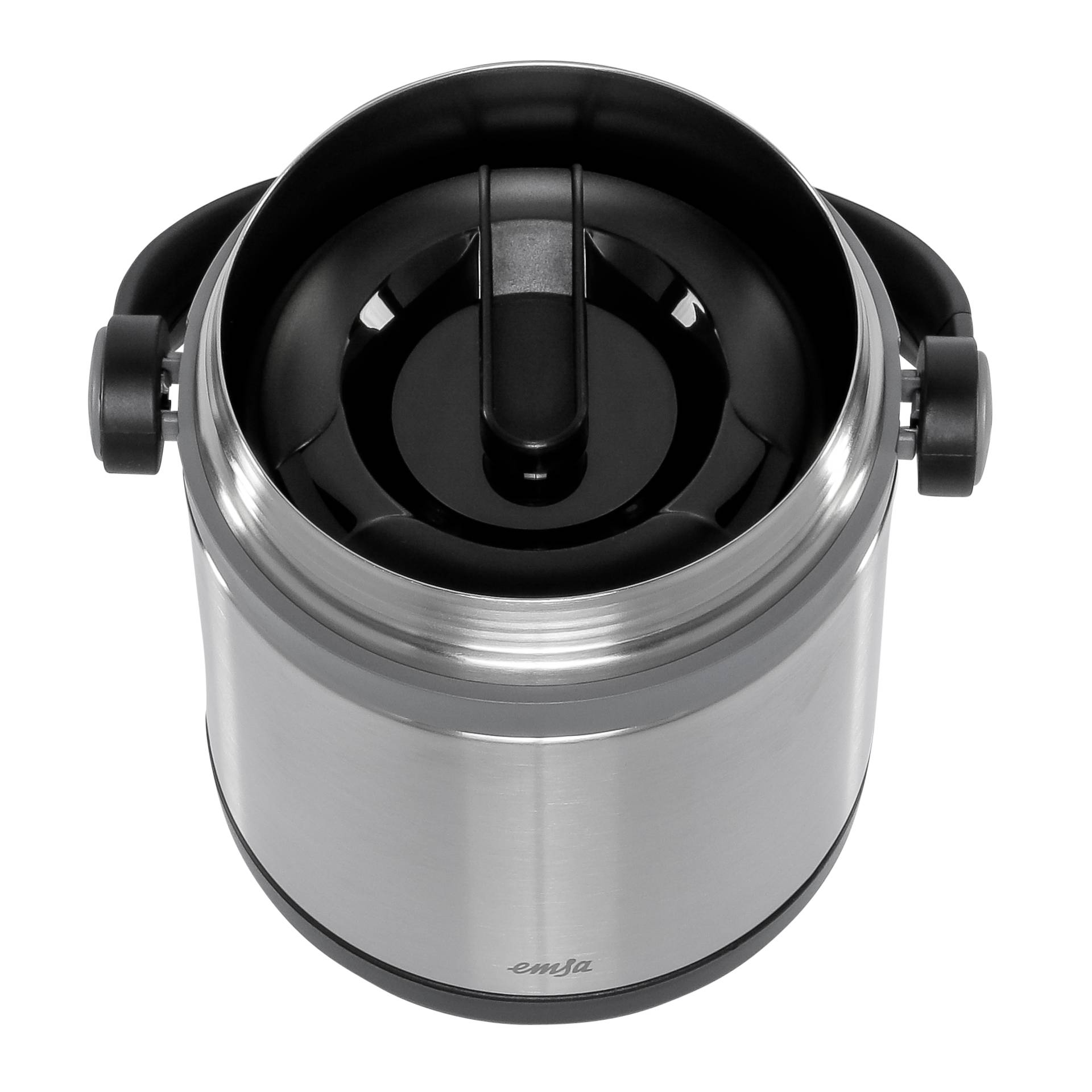 Emsa Mobility portavivande term. acc. inox 1,2l nero/antraci